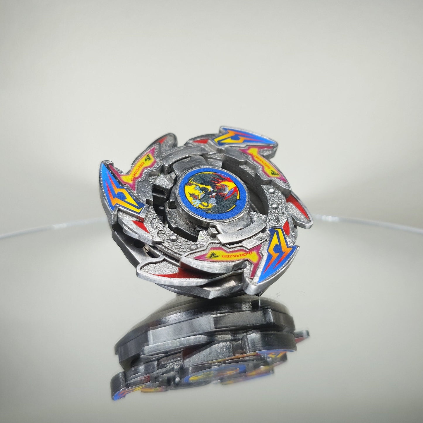 FULL METAL Beyblade - Dark Dranzer (Stainless steel)