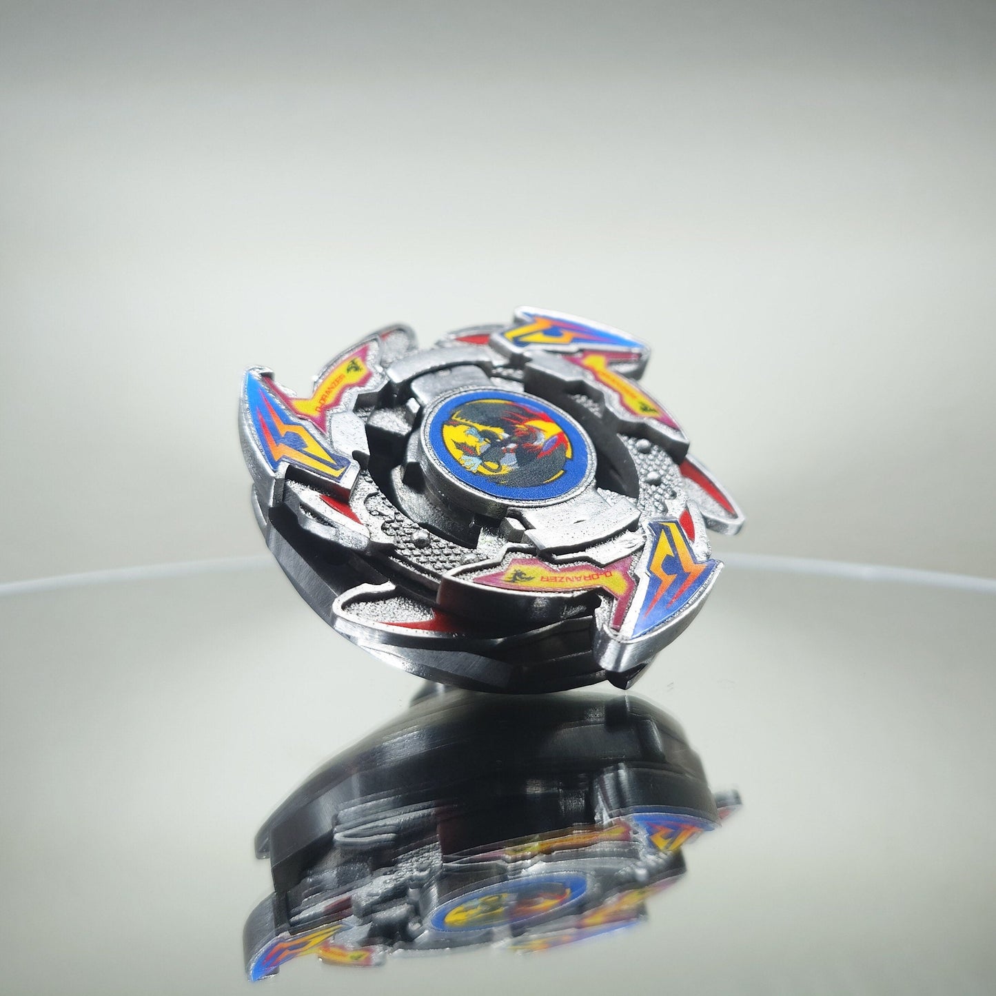 FULL METAL Beyblade - Dark Dranzer (Stainless steel)