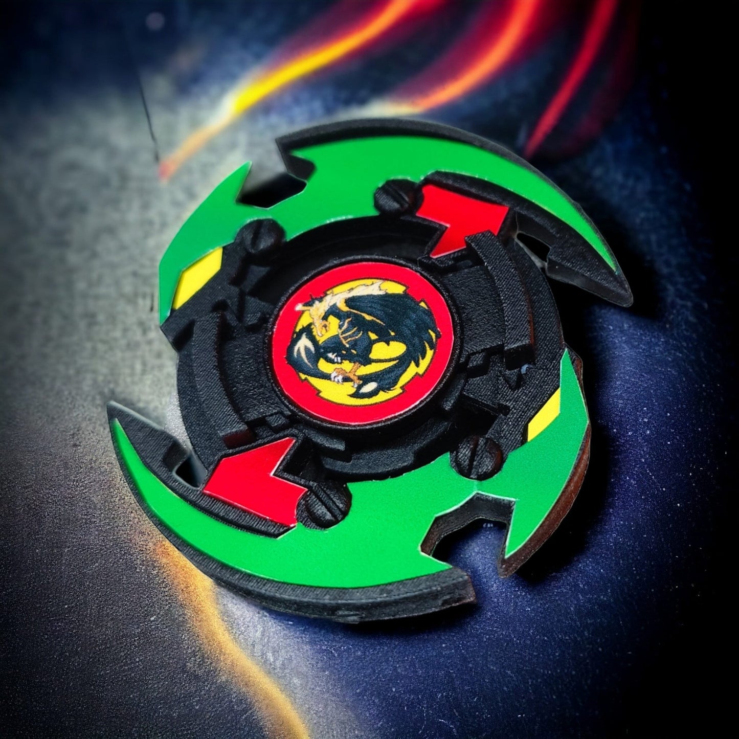 Beyblade Black Dranzer - Anime Version (Custom)