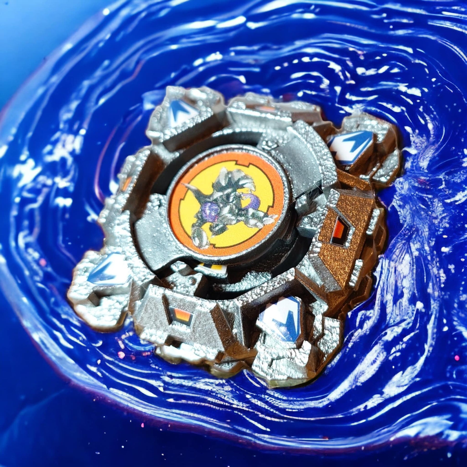 FULL METAL Beyblade Draciel S (Stainless Steel)