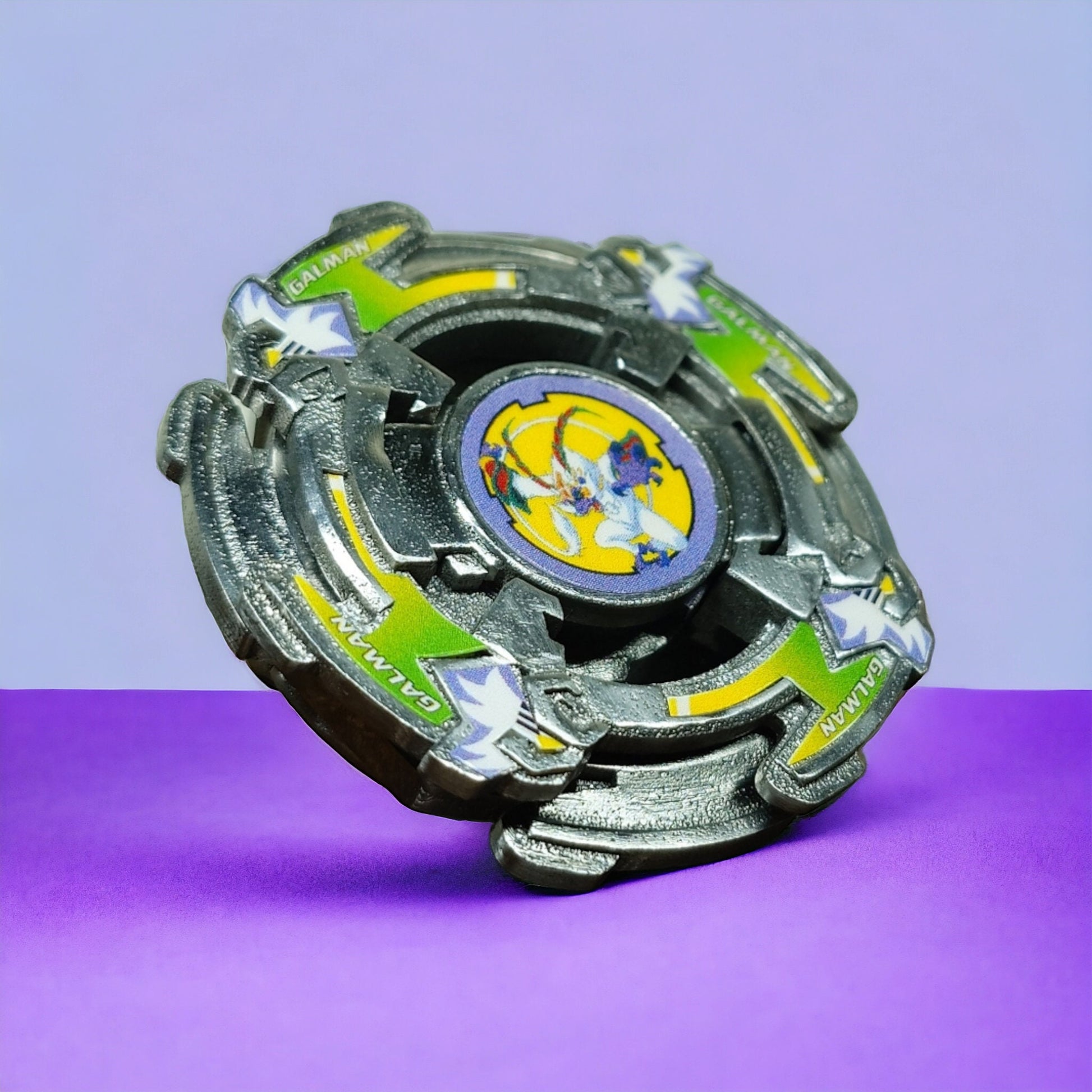 FULL METAL Beyblade Galman (Stainless steel)