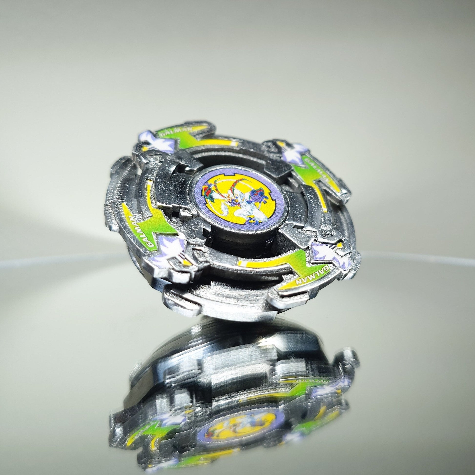 FULL METAL Beyblade Galman (Stainless steel)