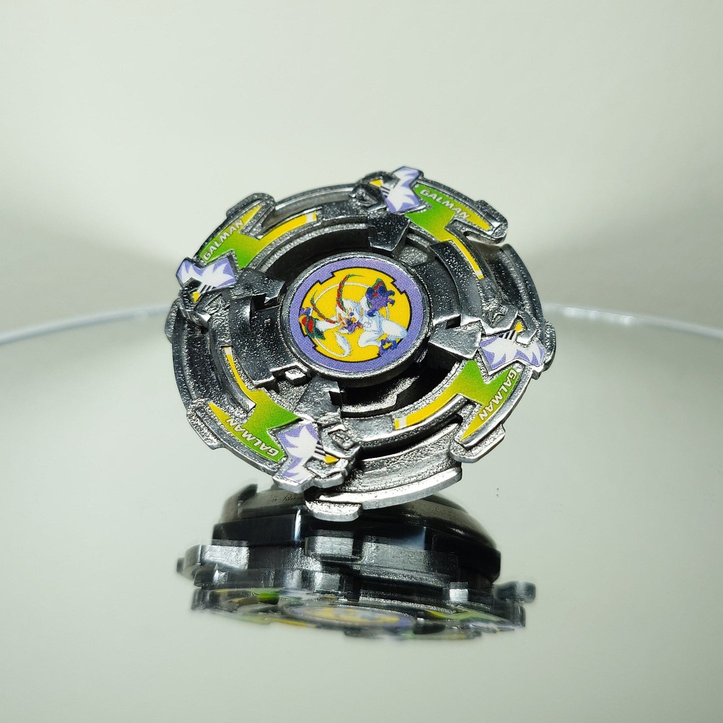 FULL METAL Beyblade Galman (Stainless steel)
