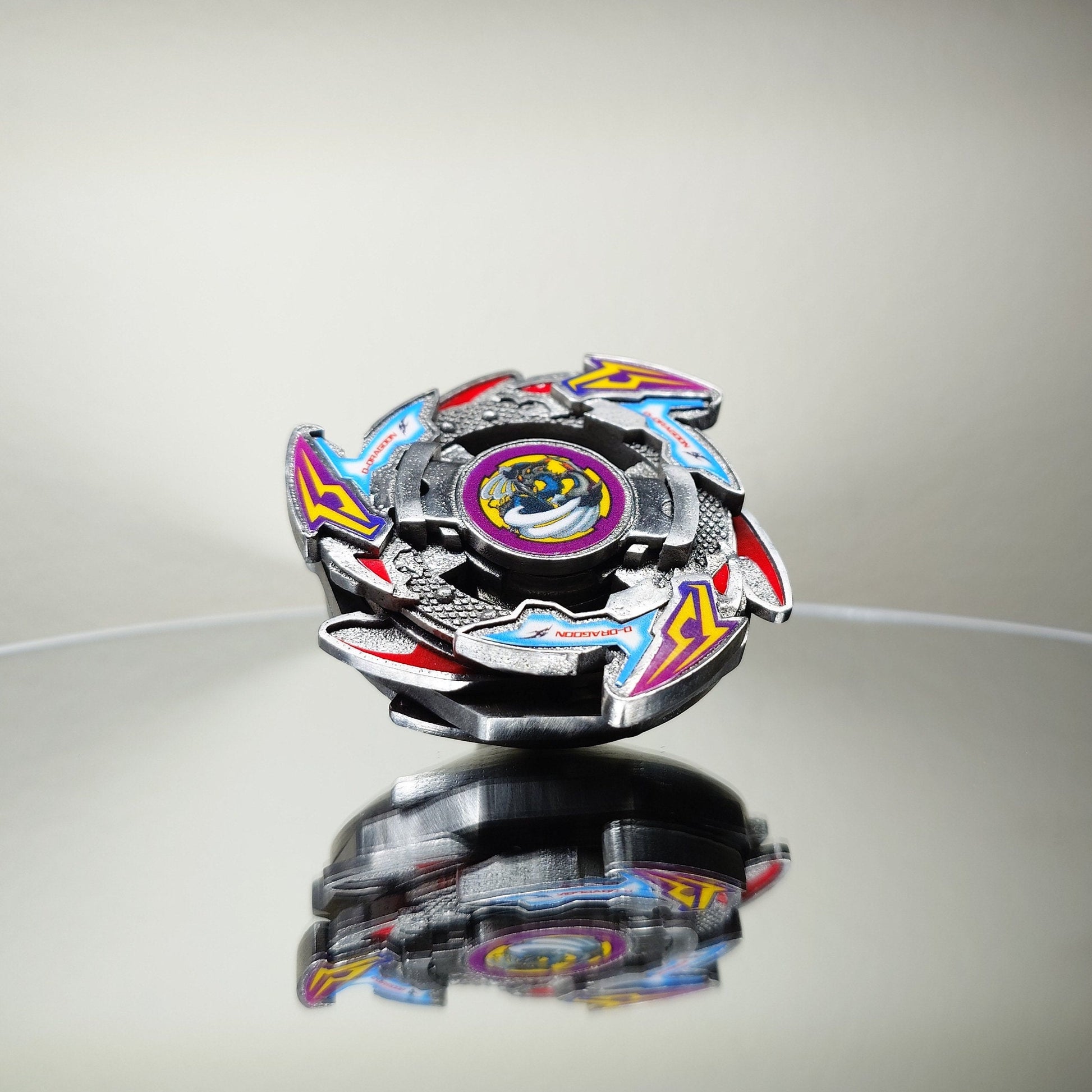FULL METAL Beyblade - Dark Dragoon (Stainless steel)