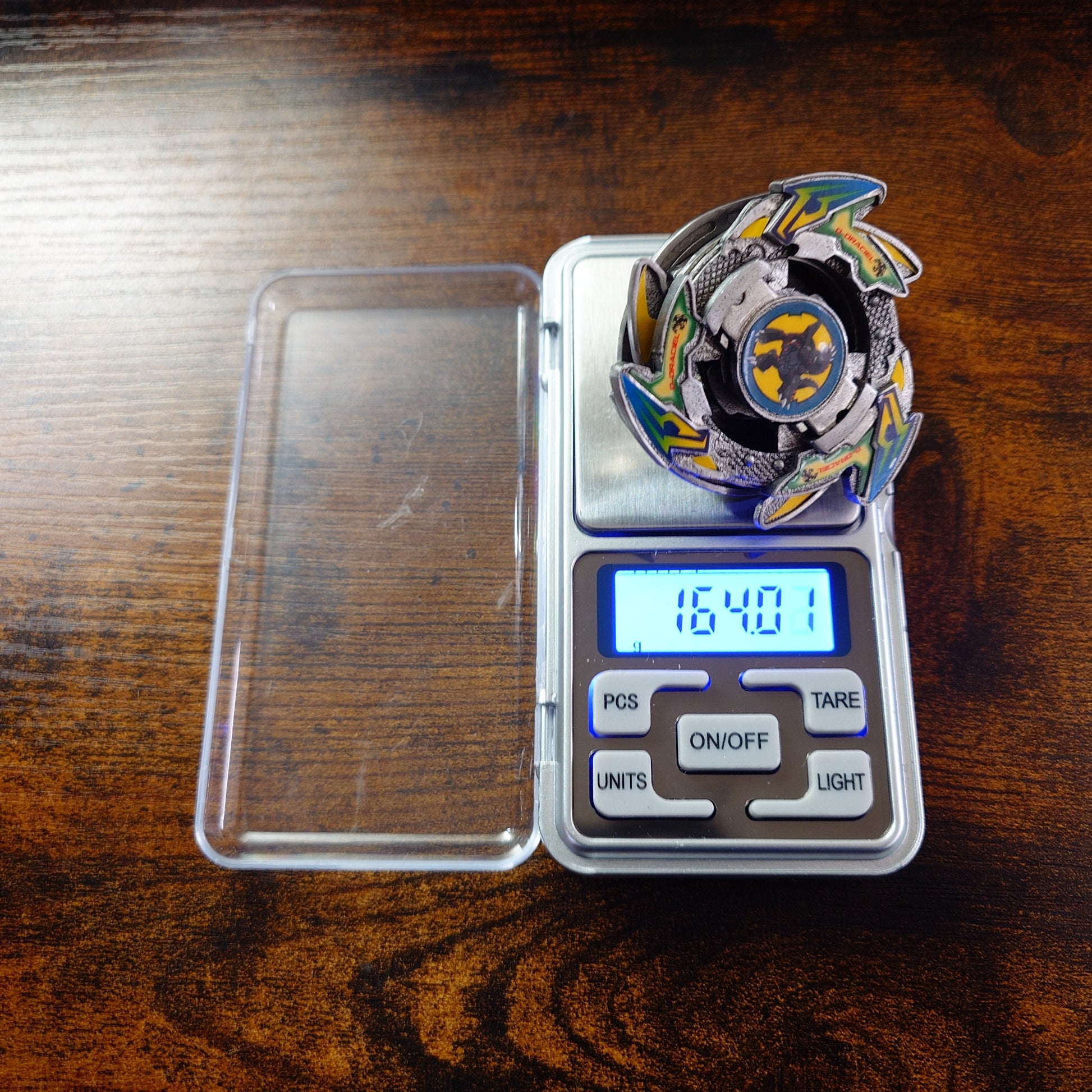 FULL METAL Beyblade - Dark Draciel (Stainless steel)