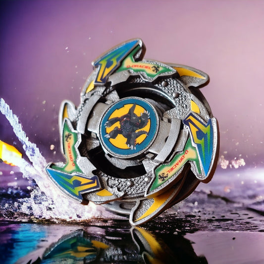 FULL METAL Beyblade - Dark Draciel (Stainless steel)