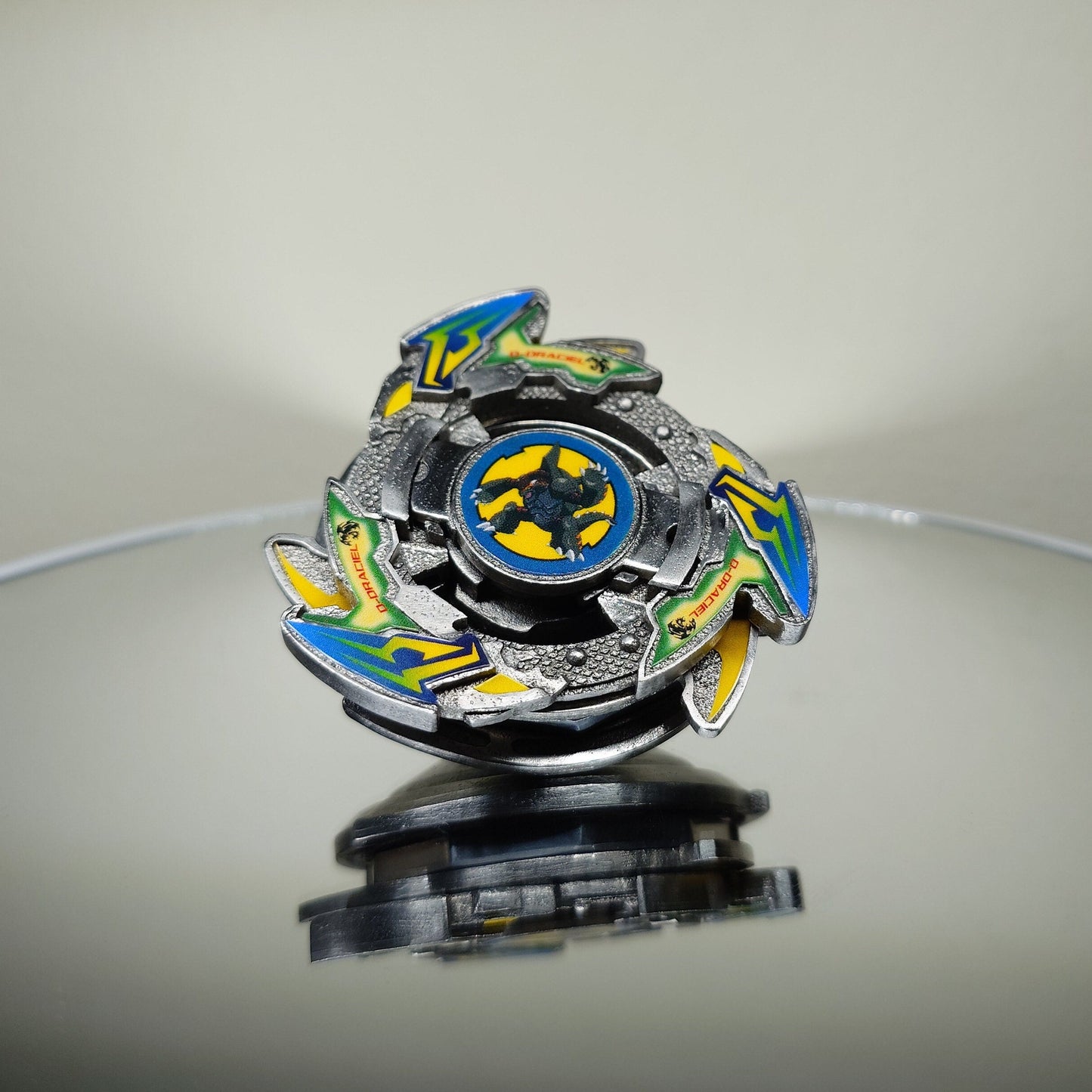 FULL METAL Beyblade - Dark Draciel (Stainless steel)