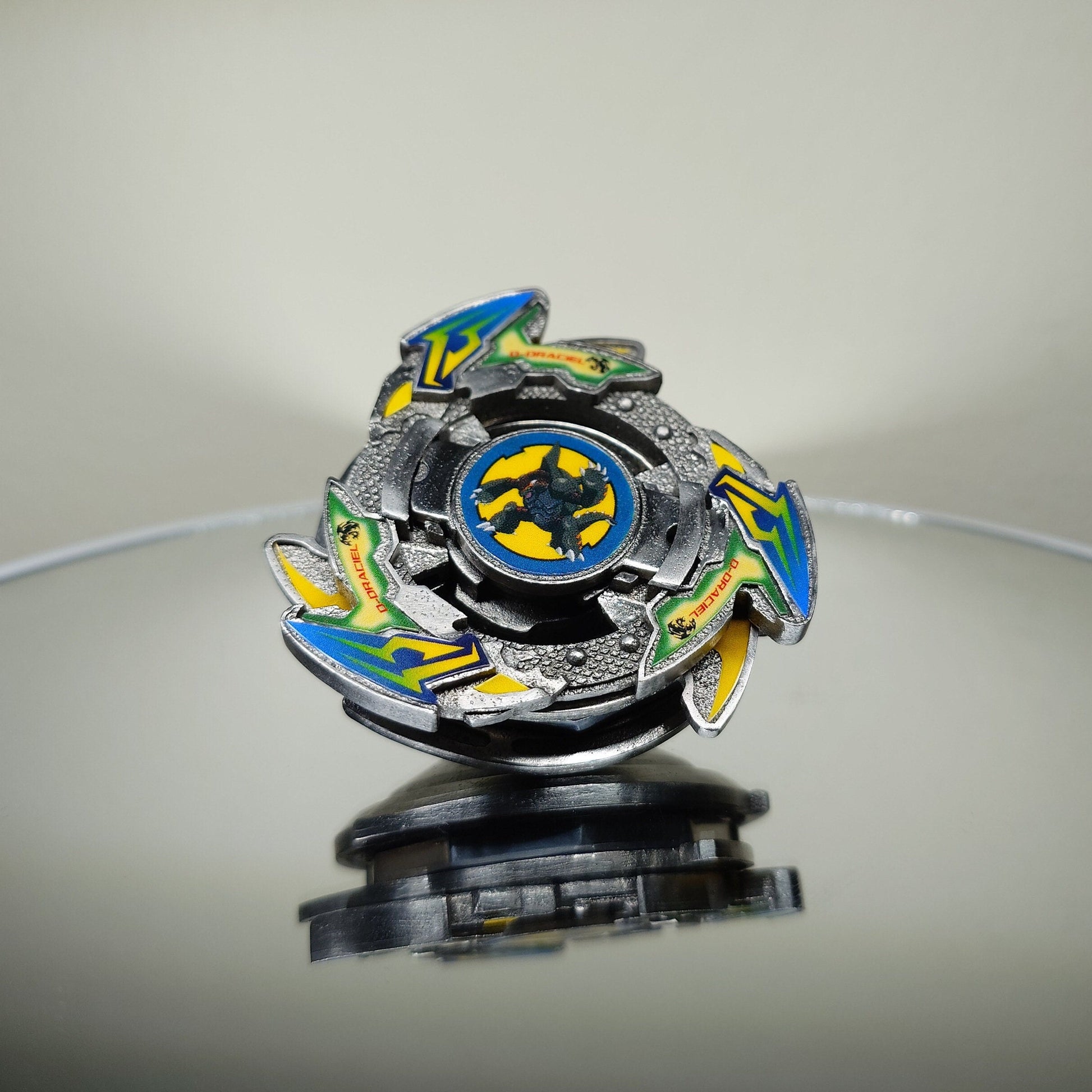 FULL METAL Beyblade - Dark Draciel (Stainless steel)