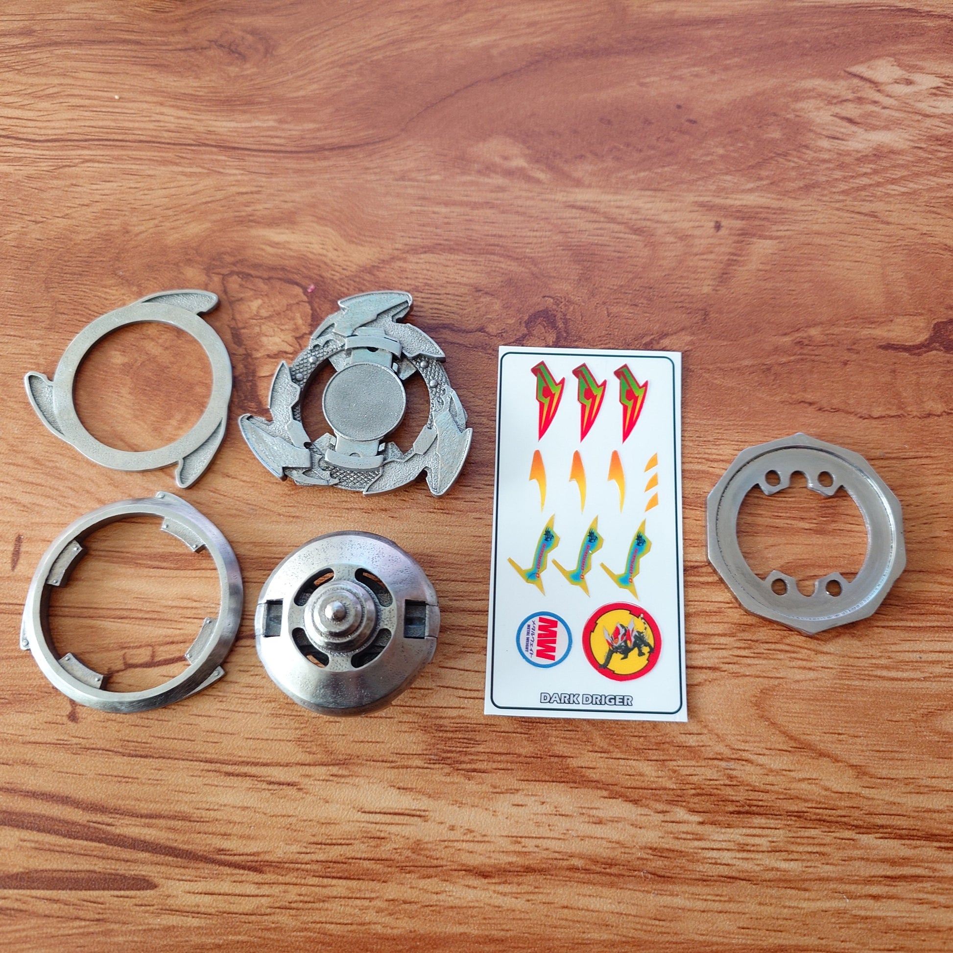 FULL METAL Beyblade - Dark Driger (Stainless steel)