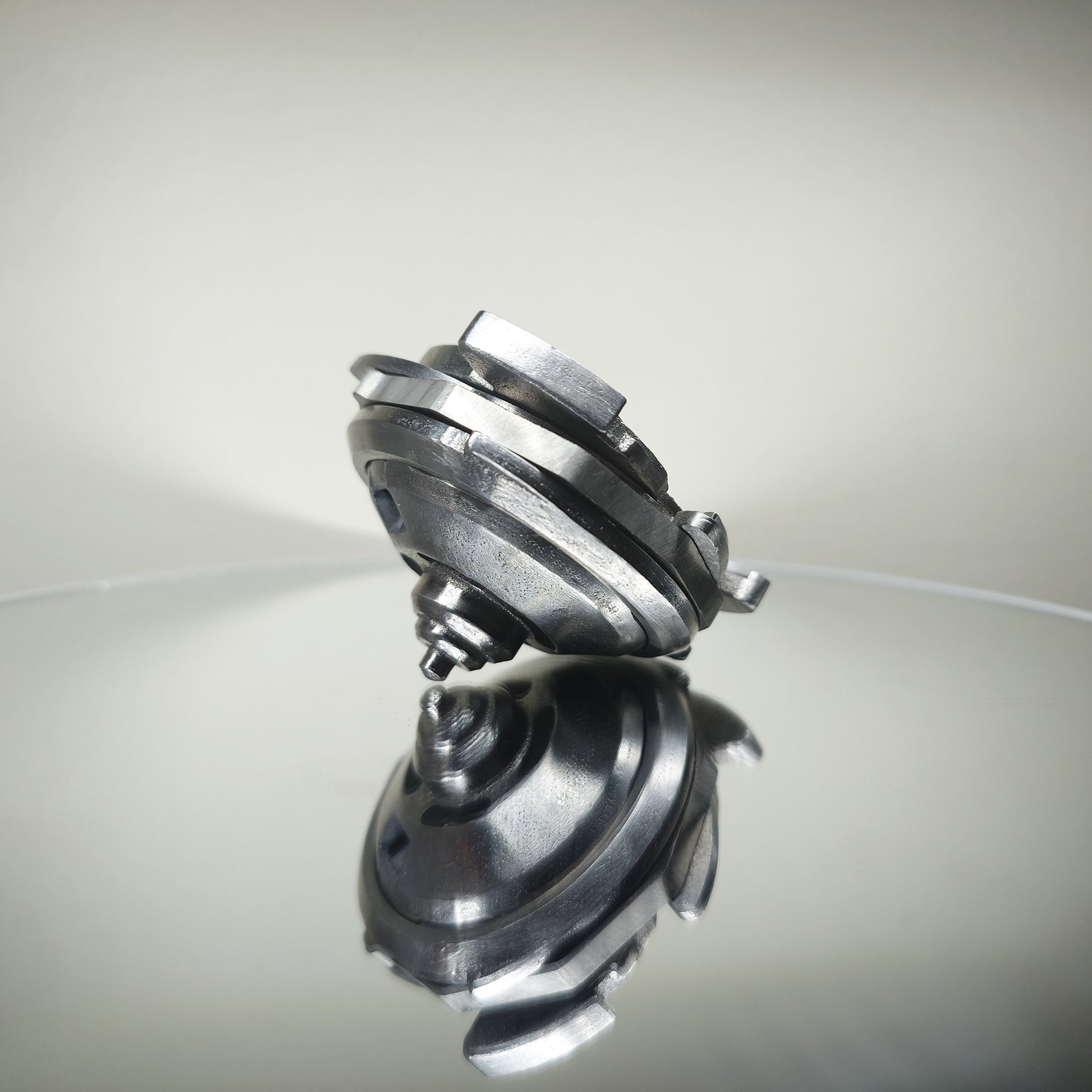 FULL METAL Beyblade - Dark Dranzer (Stainless steel)