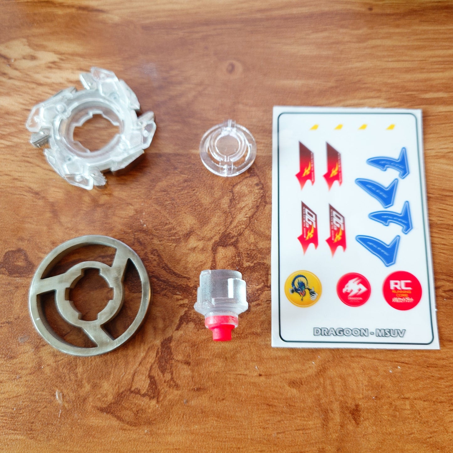 Beyblade Dragoon MSUV - Clarity Edition - (Custom)
