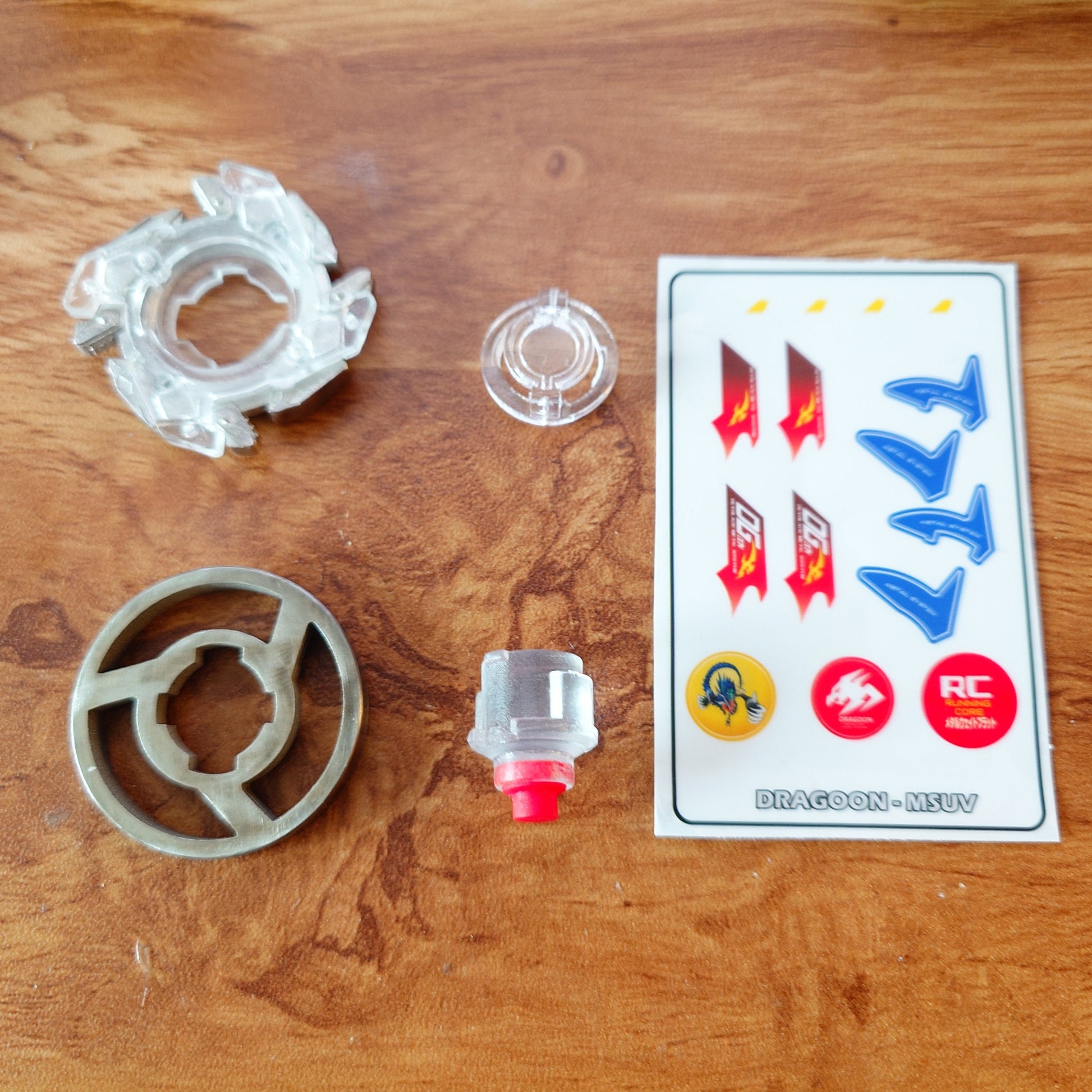 Beyblade Dragoon MSUV - Clarity Edition - (Custom)