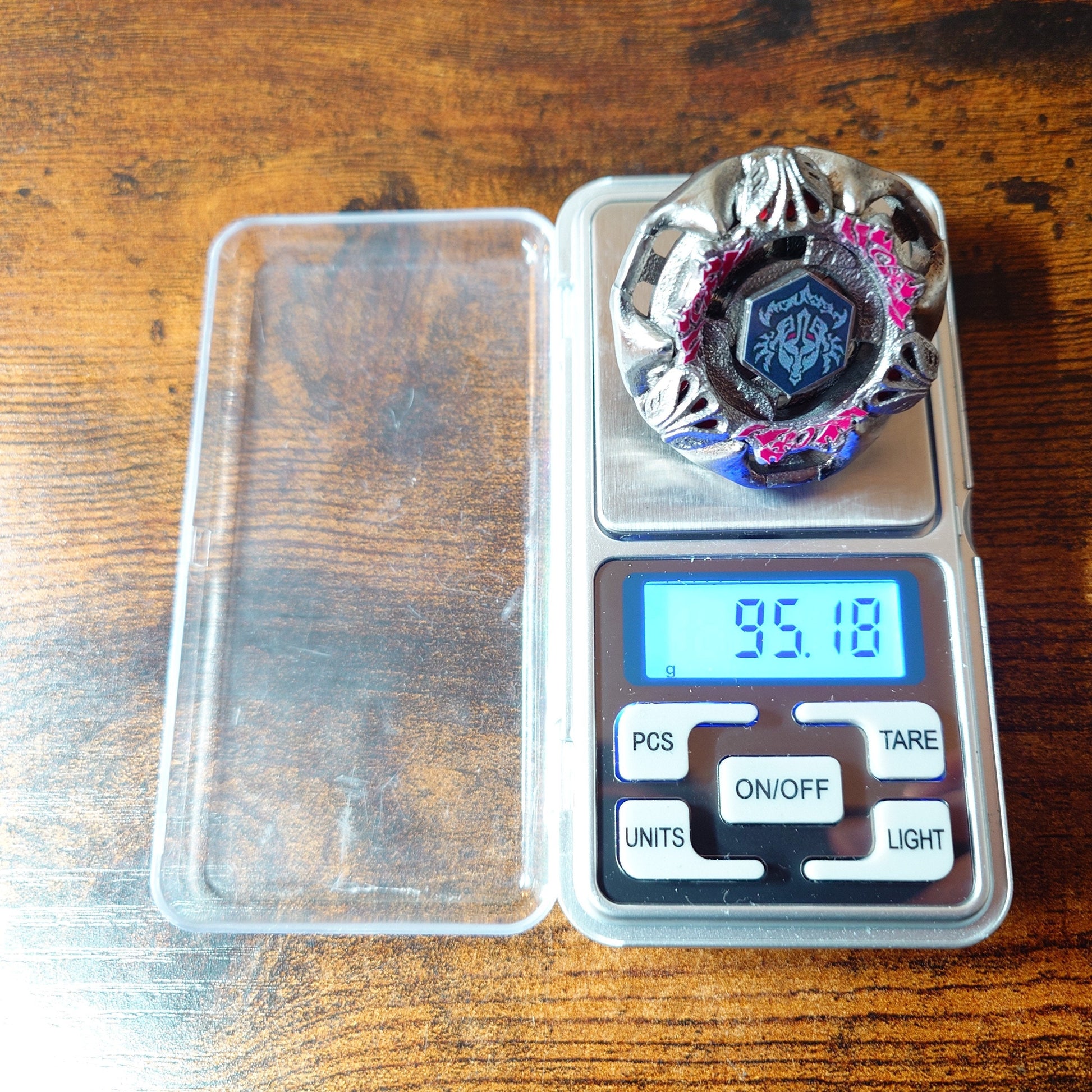 FULL METAL Beyblade - Gravity Destroyer AD145WD (Metal fight) (Stainless Steel)