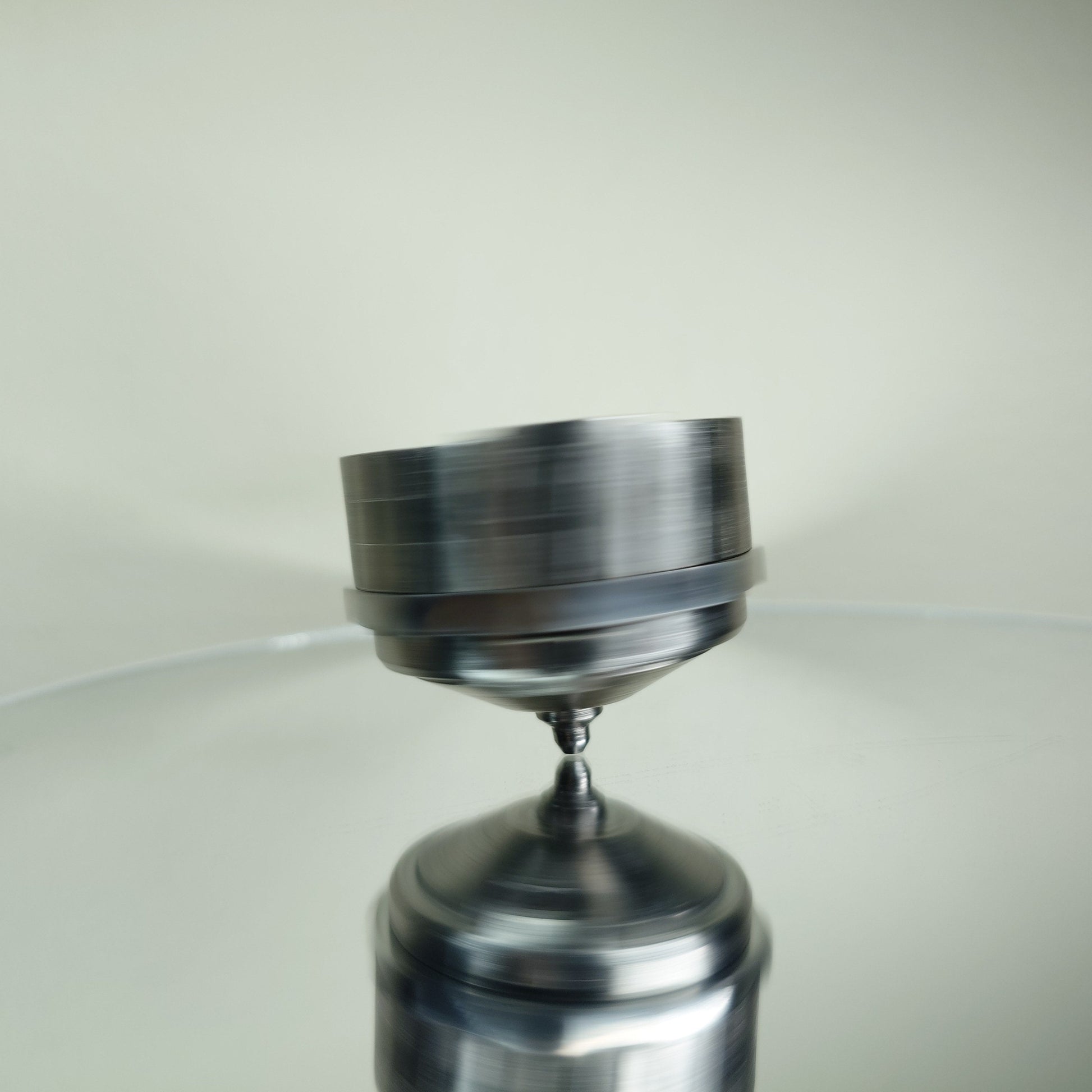 FULL METAL Beyblade Tryhorn (Stainless steel)