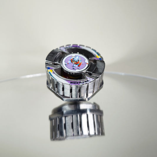 FULL METAL Beyblade Tryhorn (Stainless steel)
