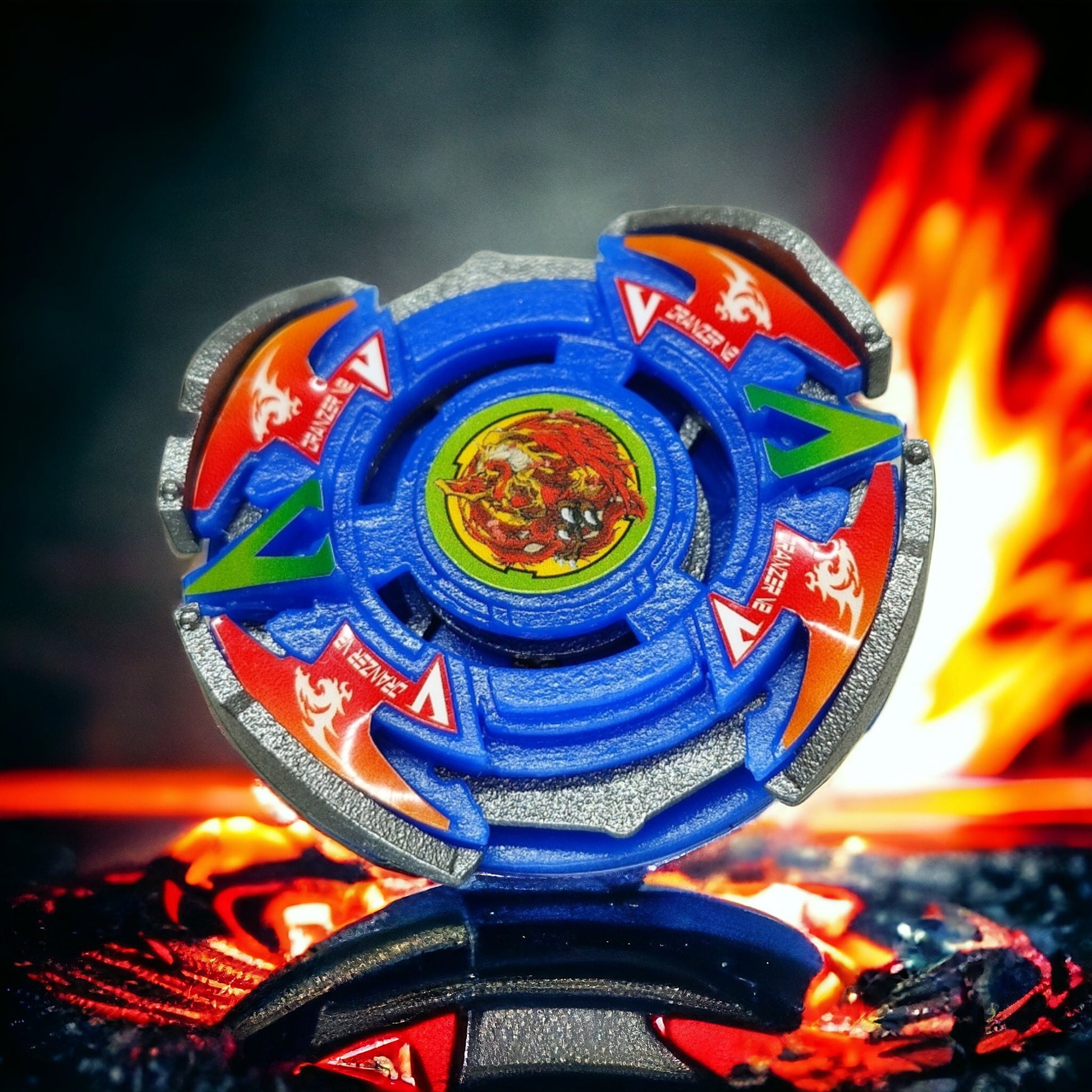Beyblade X - Dranzer Volcano 2 (4CS-40 AC) (Custom)