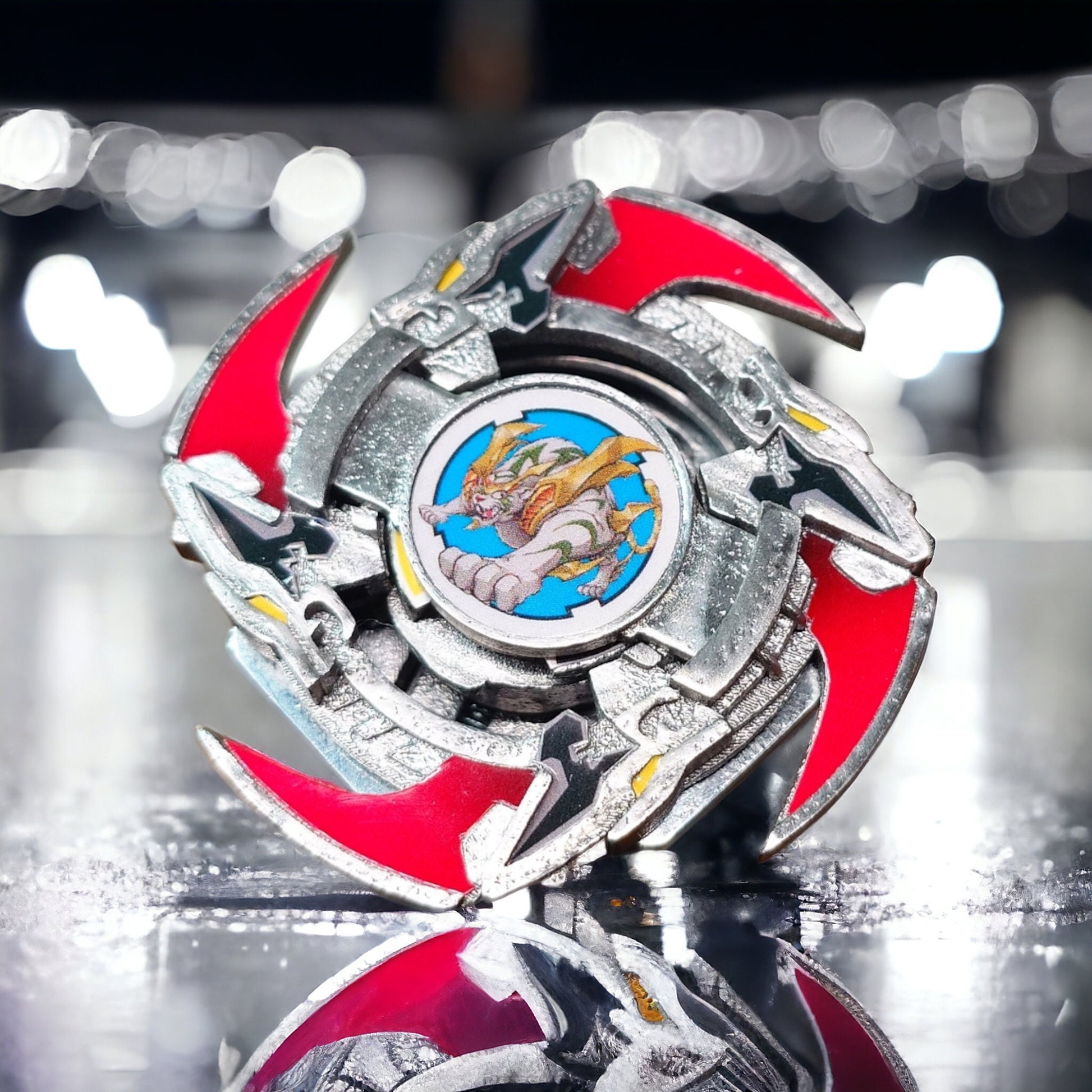 FULL METAL Beyblade Driger F - Anime Ver. (Stainless steel)