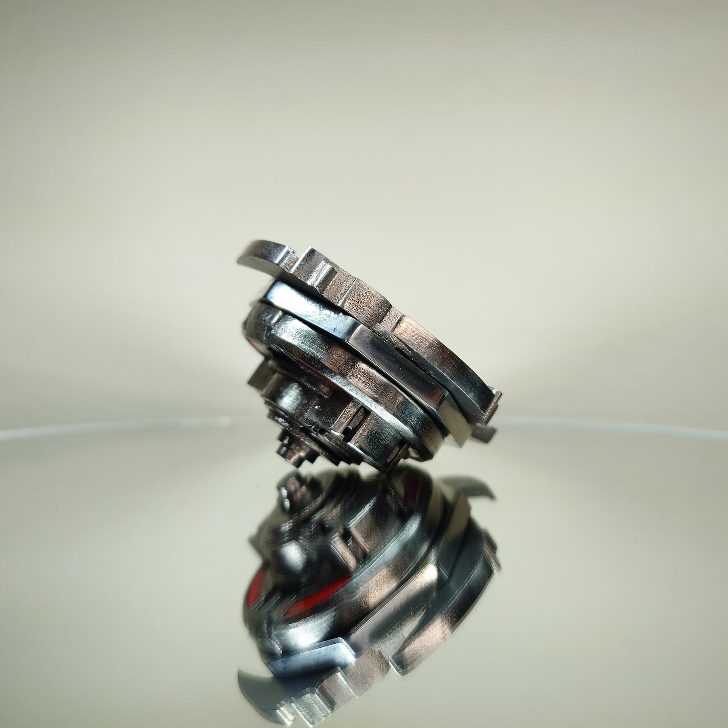 FULL METAL Beyblade Driger F - Anime Ver. (Stainless steel)