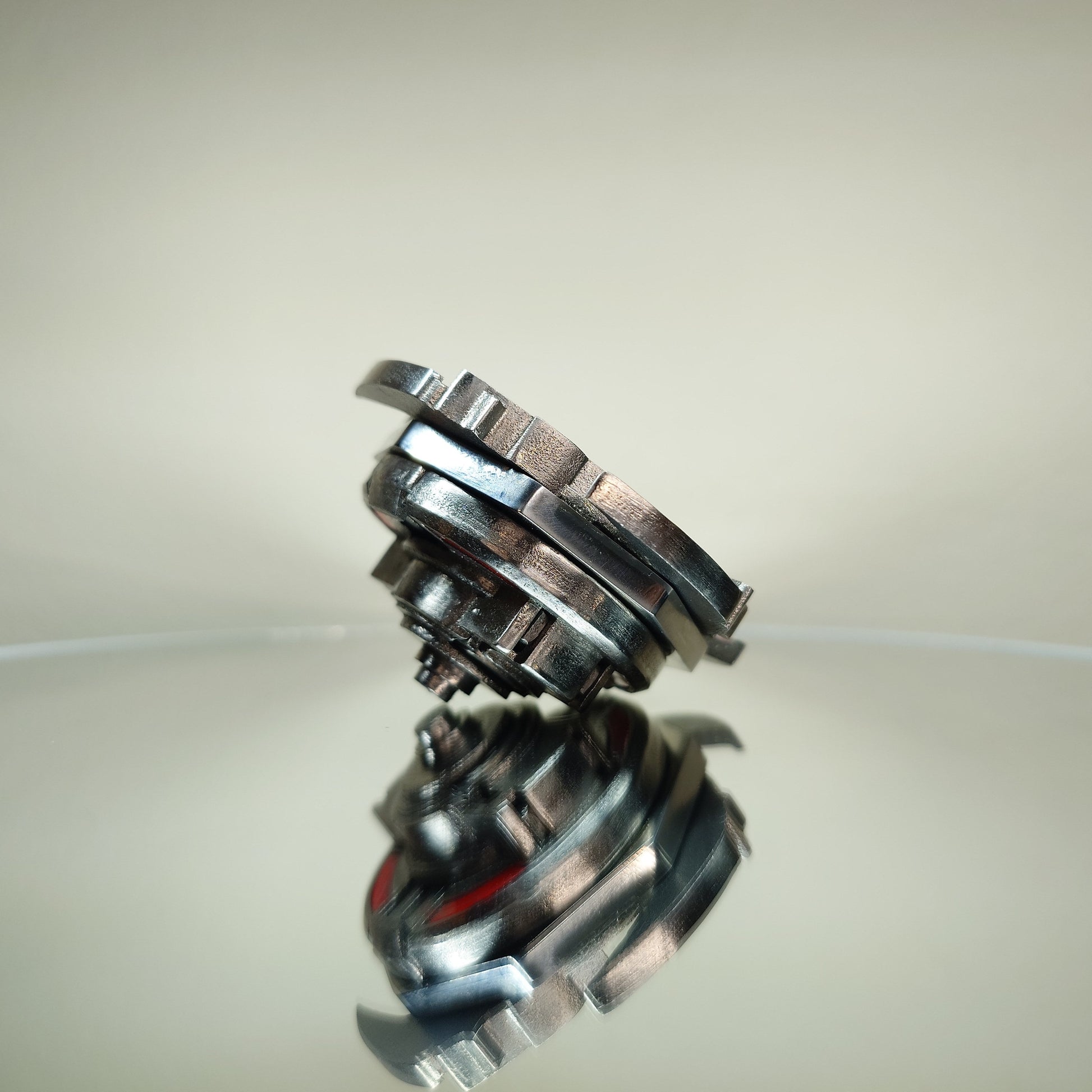 FULL METAL Beyblade Driger F - Anime Ver. (Stainless steel)