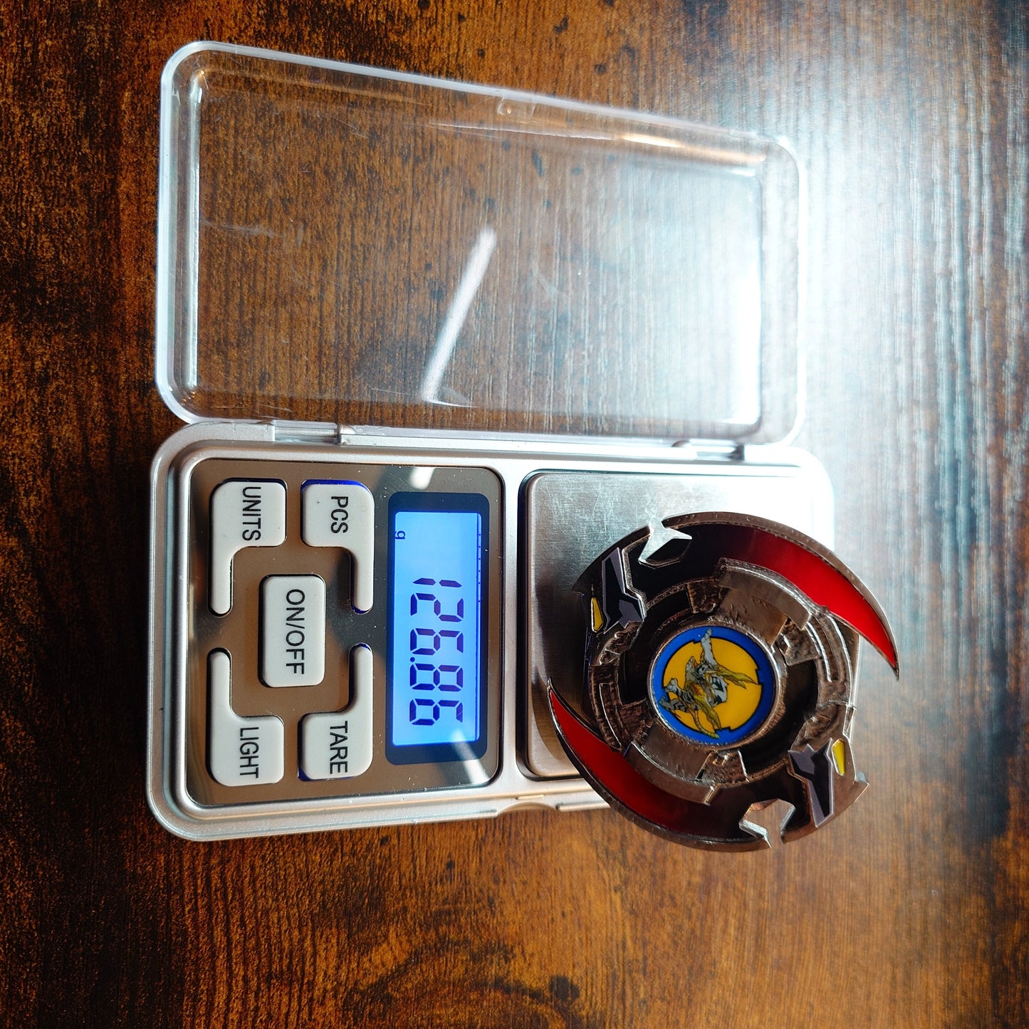 FULL METAL Beyblade Driger S - Anime Ver. (Stainless steel)