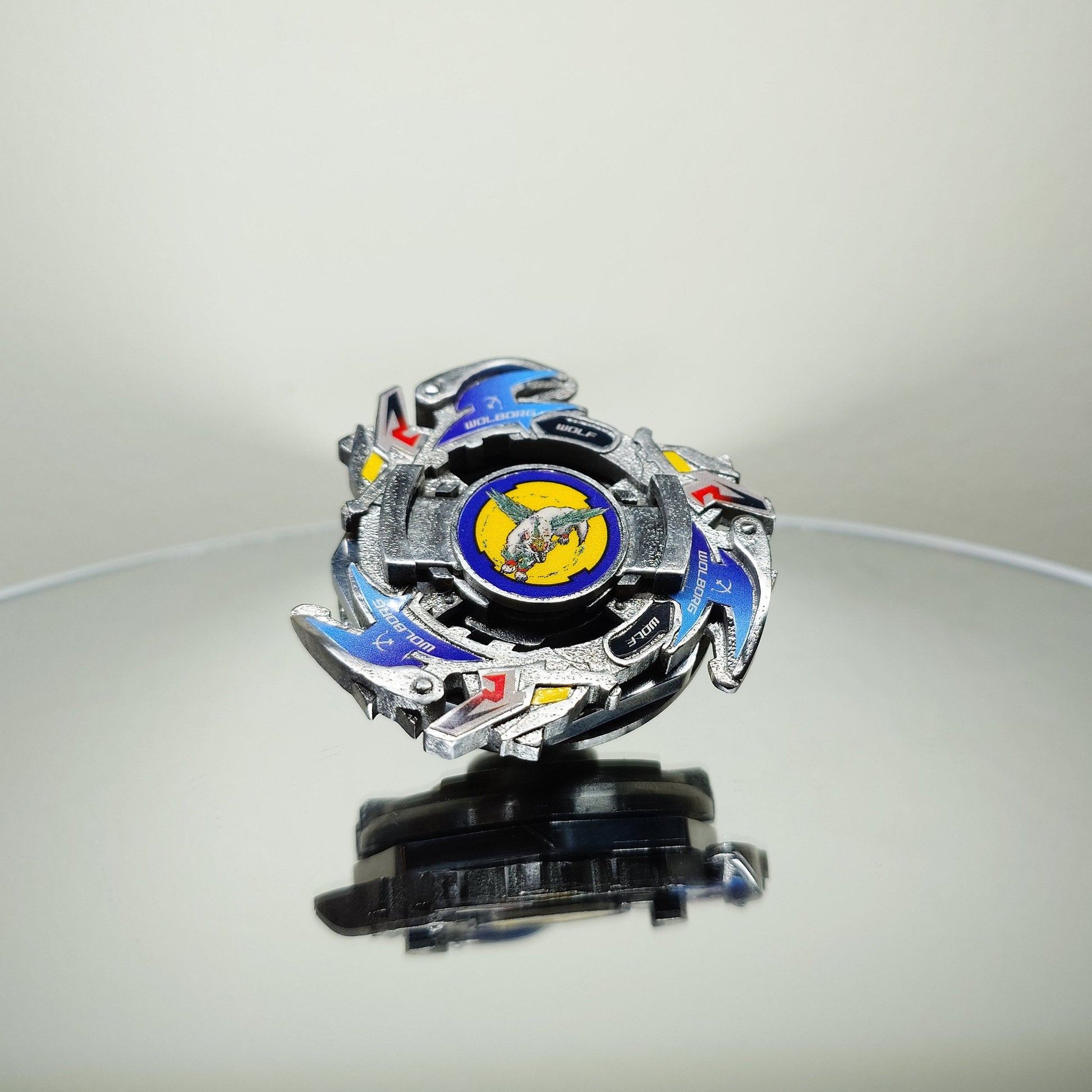 FULL METAL Beyblade Wolborg 2 (Stainless steel)