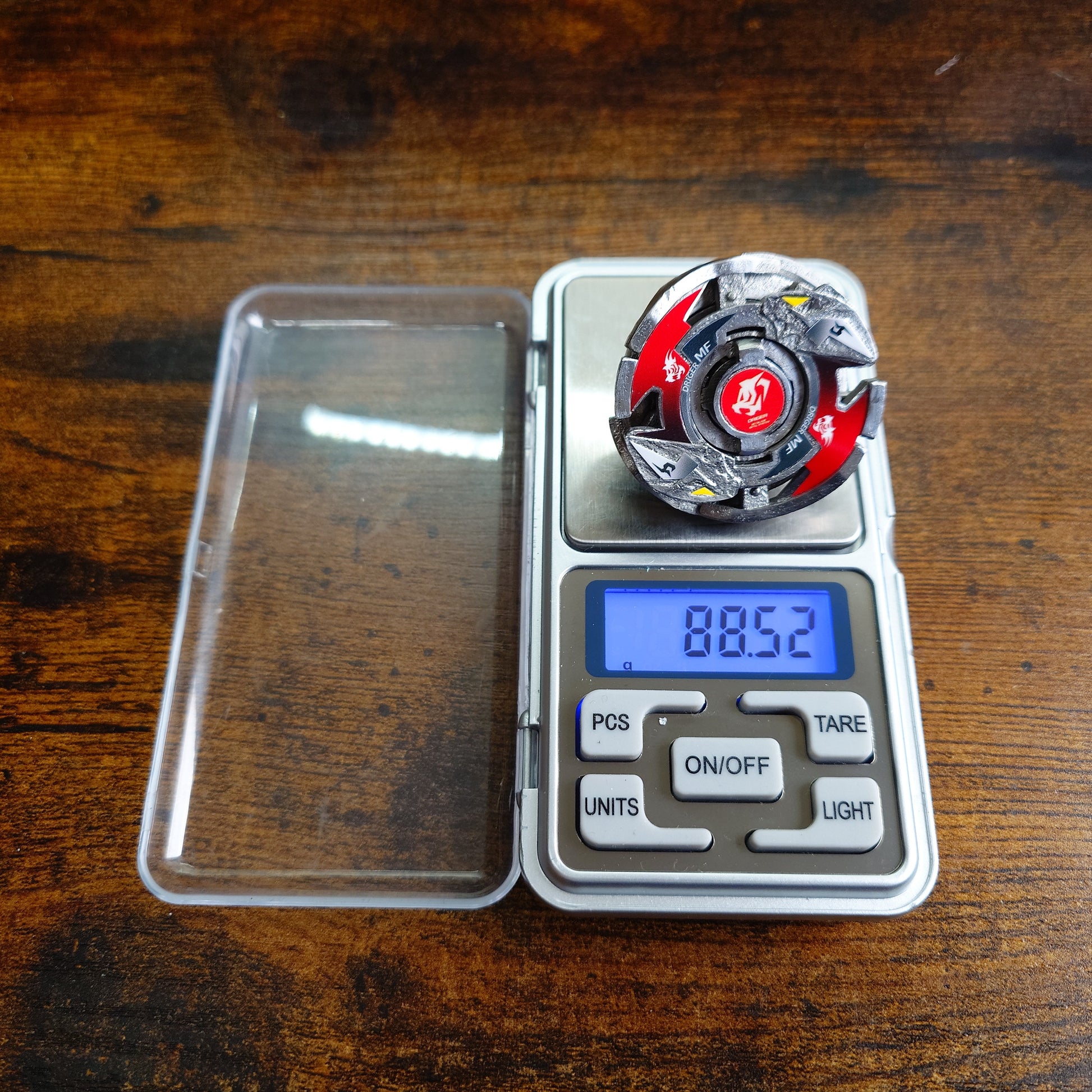 Beyblade FULL METAL Driger MF - Custom (Stainless Steel)