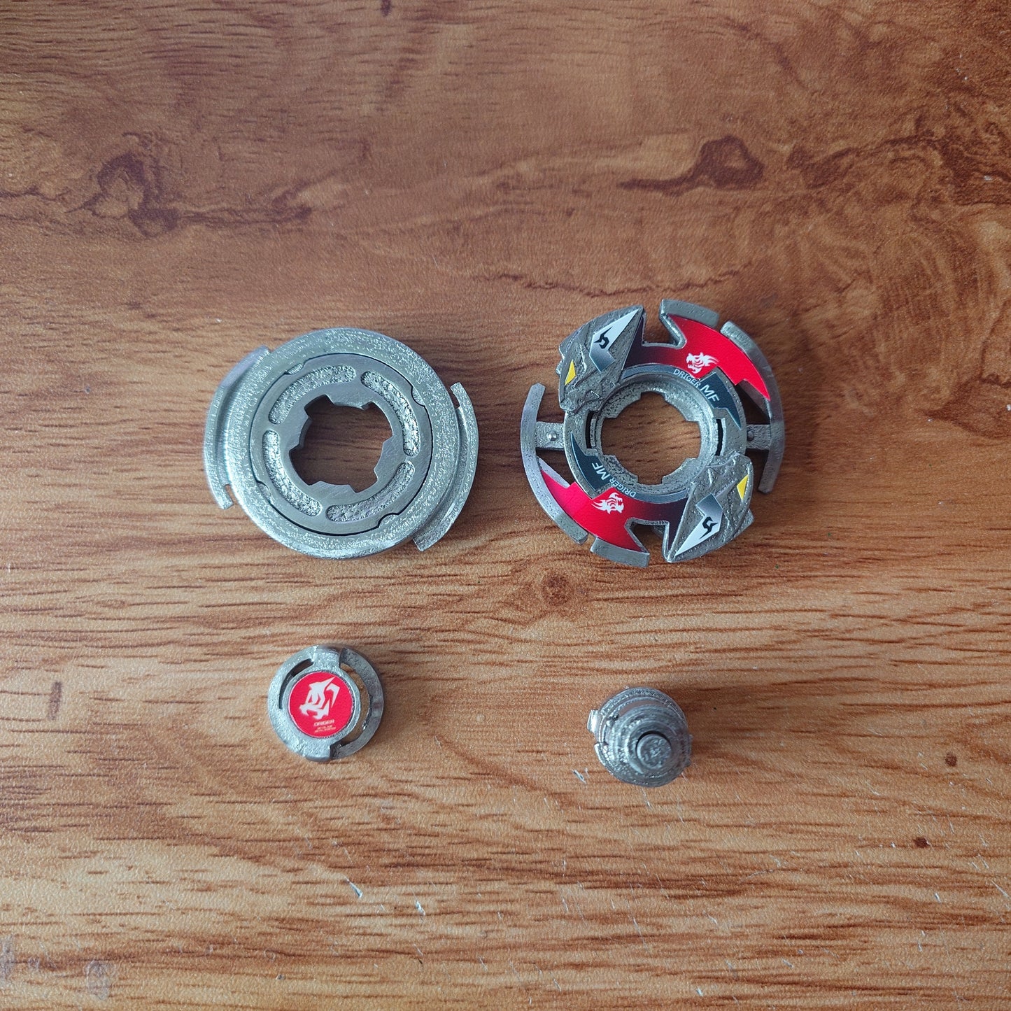 Beyblade FULL METAL Driger MF - Custom (Stainless Steel)