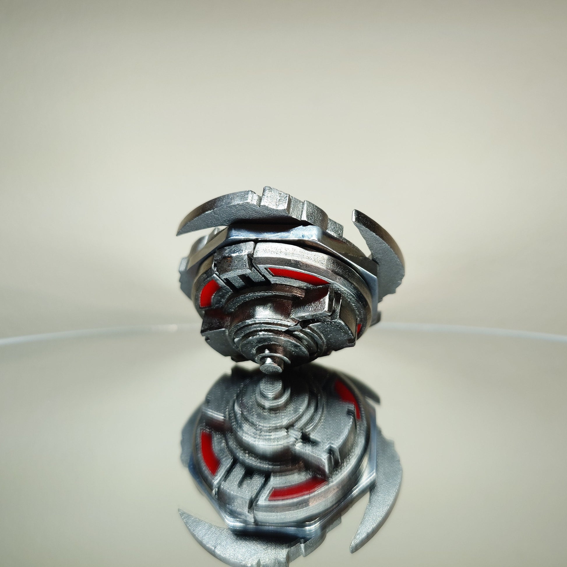 FULL METAL Beyblade Driger F - Anime Ver. (Stainless steel)