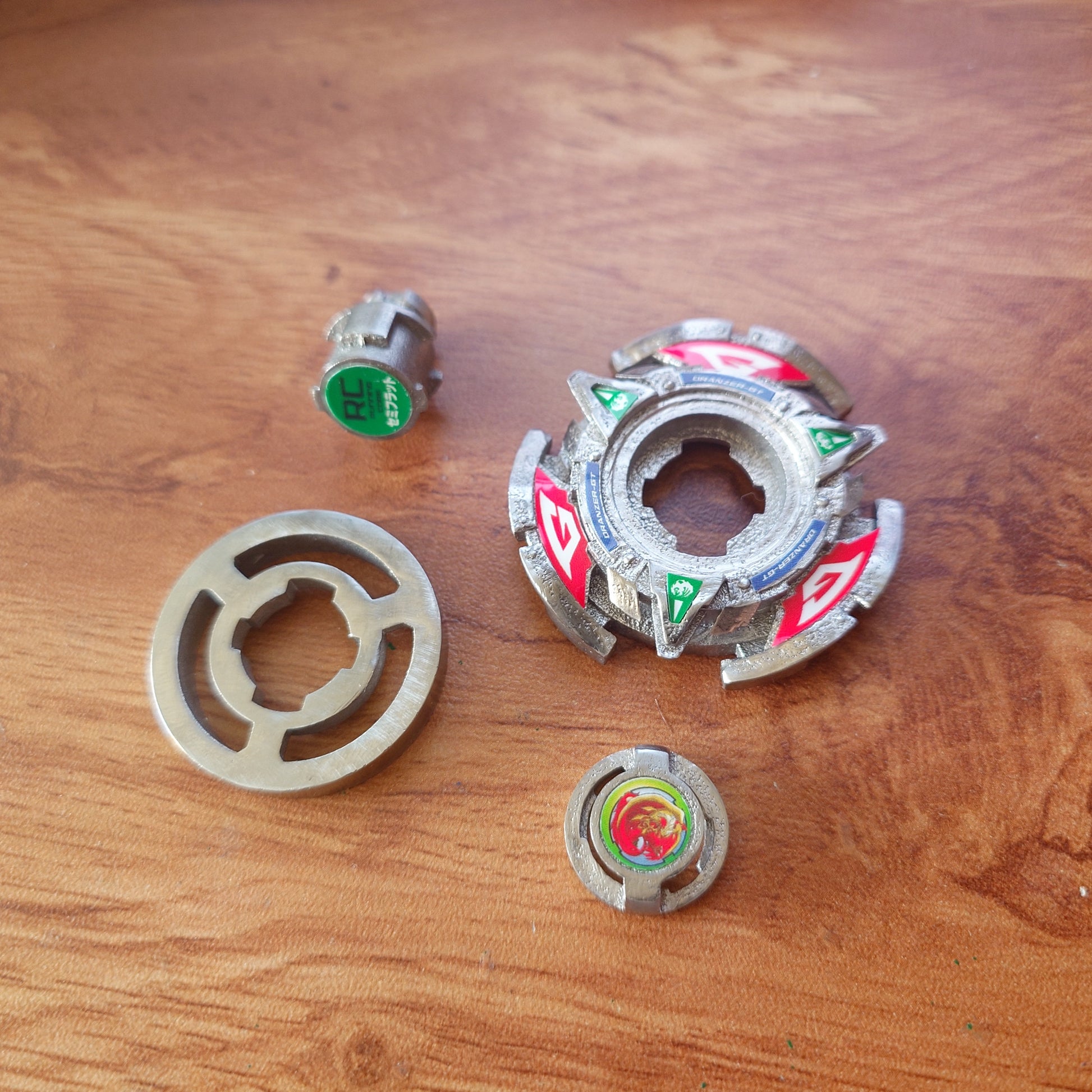 Full Metal Beyblade Dranzer GT HMS Version (MGT) - (Stainless steel)
