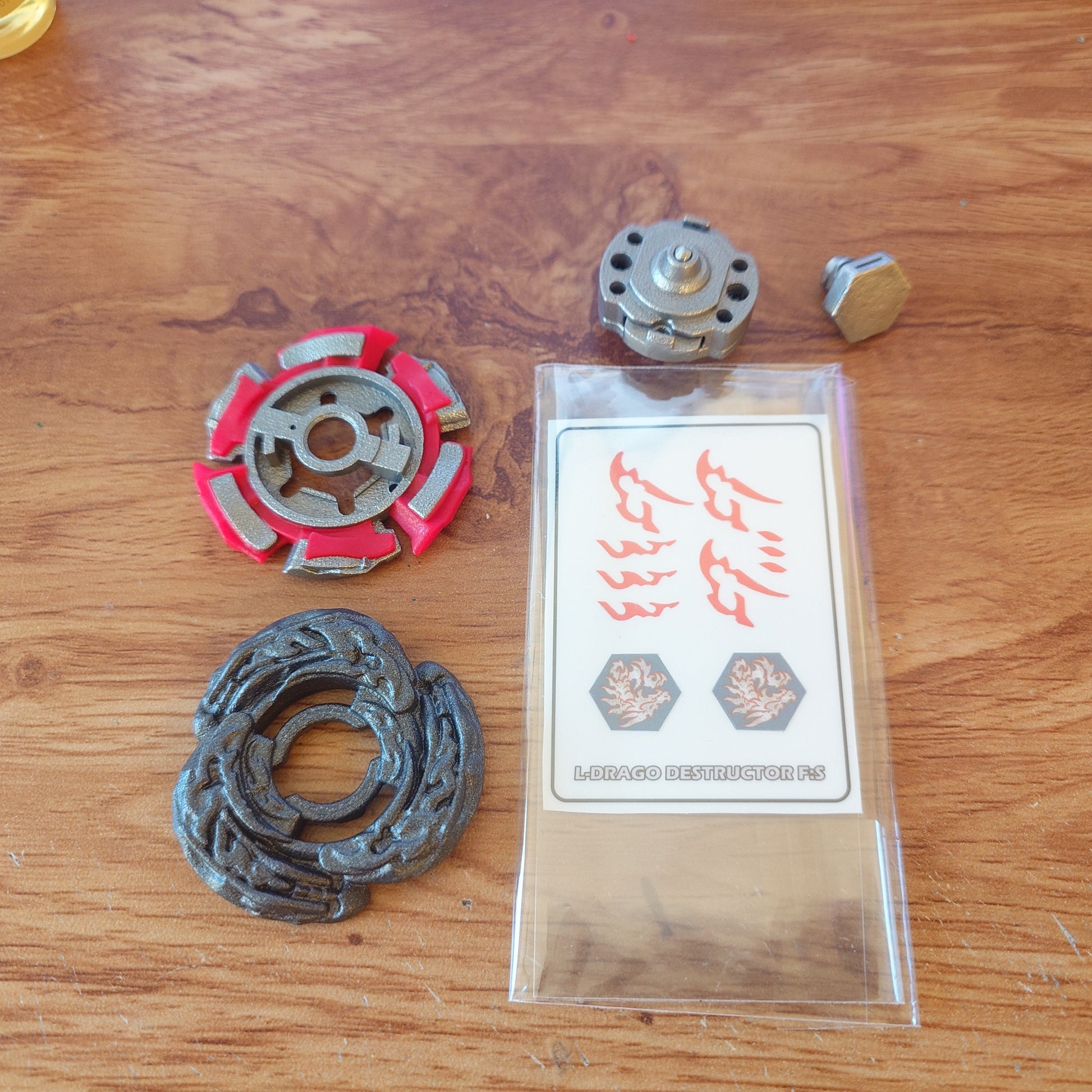 FULL METAL Beyblade L-Drago Destructor (Metal Fight) (Stainless steel)