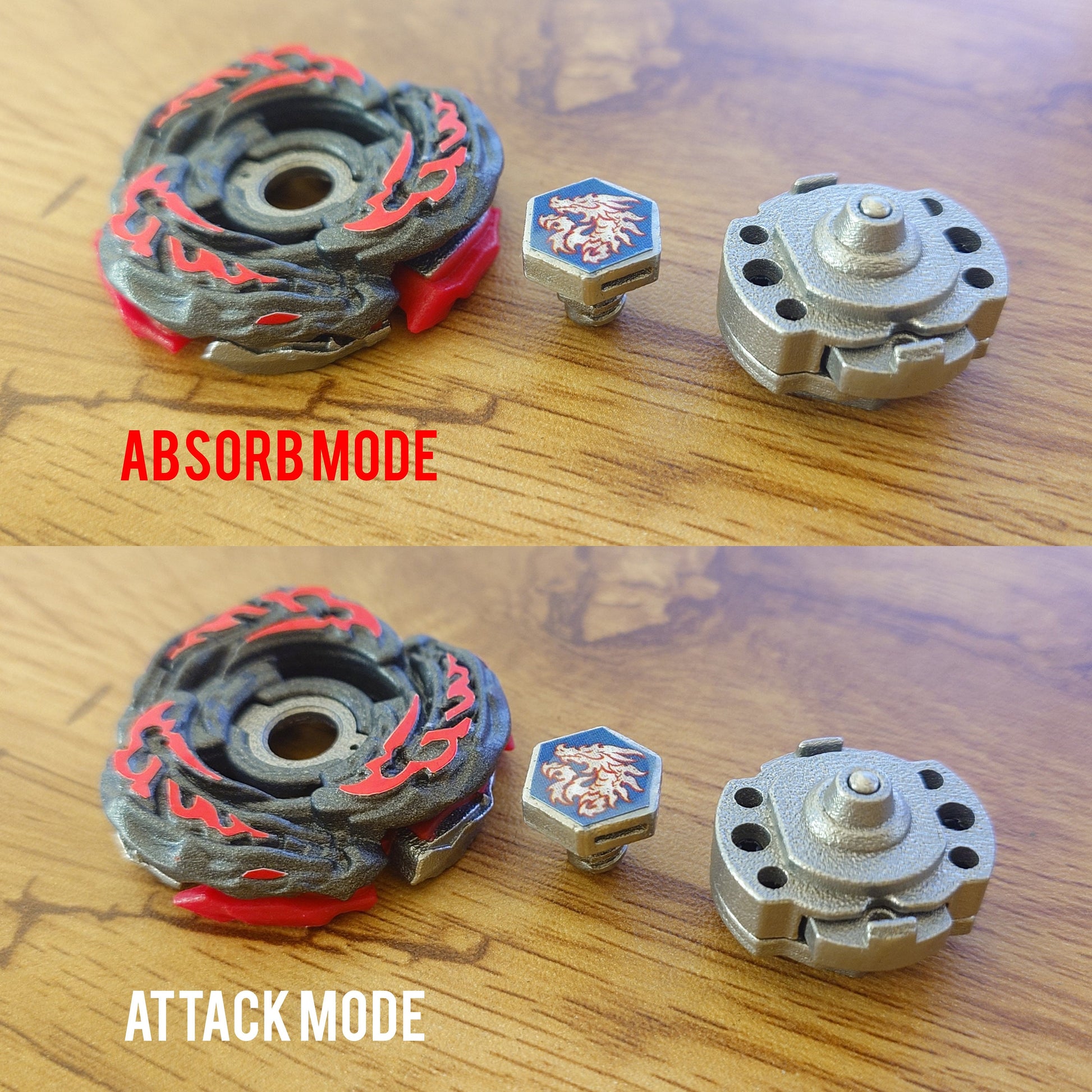 FULL METAL Beyblade L-Drago Destructor (Metal Fight) (Stainless steel)