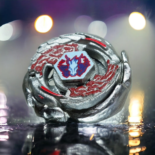 FULL METAL Beyblade Galaxy Pegasus W105R2F (Stainless Steel)