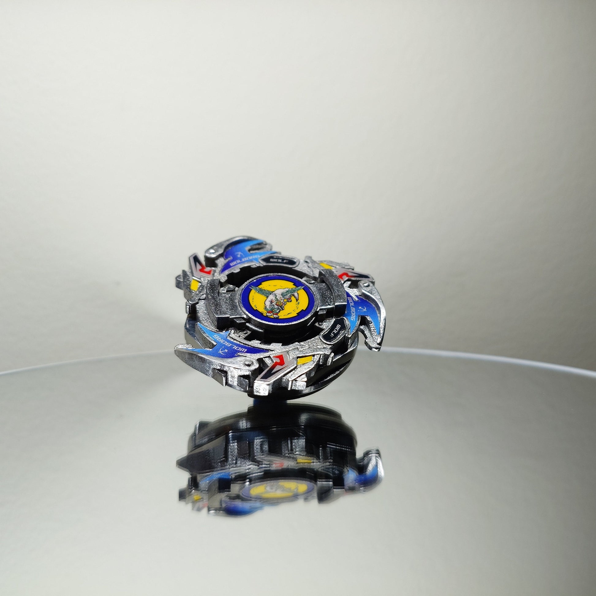FULL METAL Beyblade Wolborg 2 (Stainless steel)