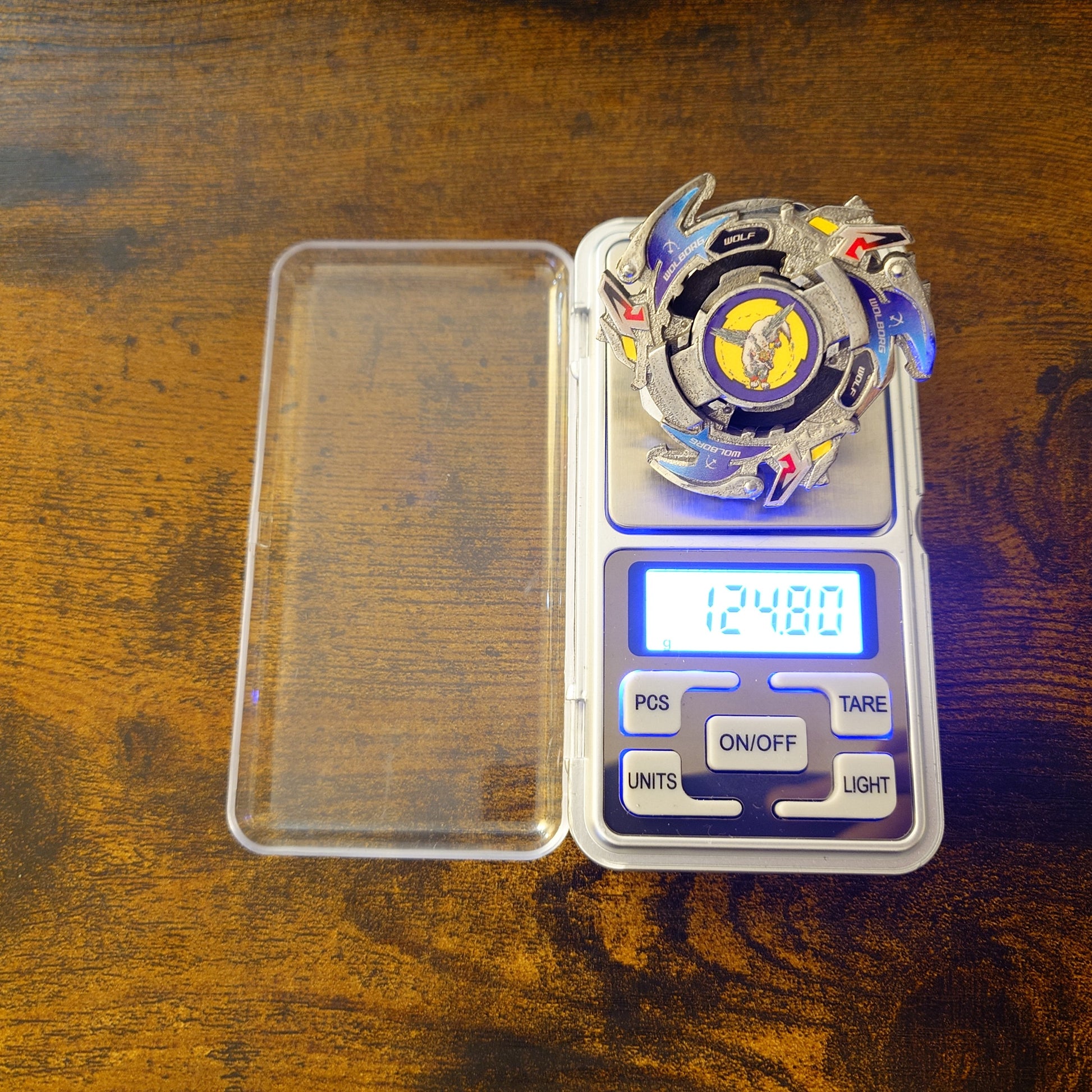 FULL METAL Beyblade Wolborg 2 (Stainless steel)