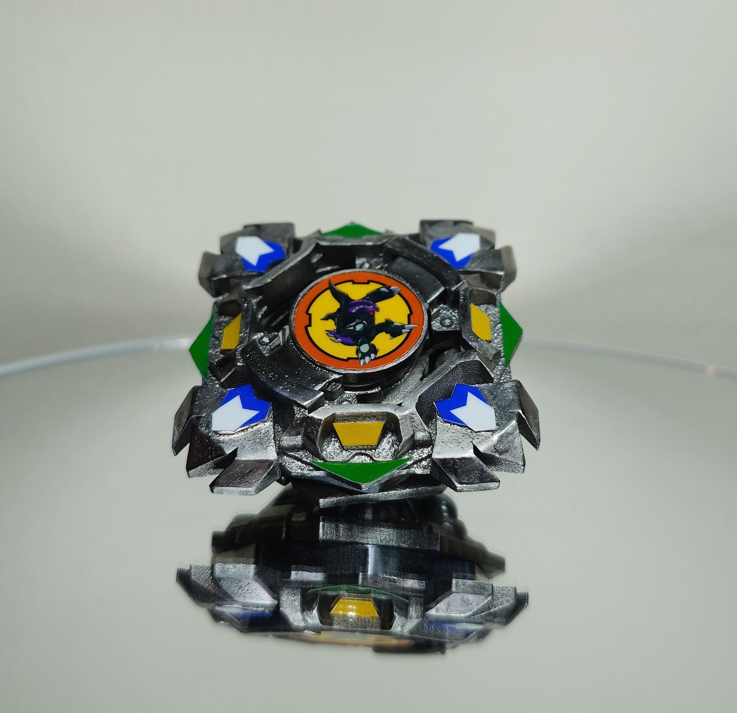 FULL METAL Beyblade Draciel S ANIME Version (Stainless Steel)