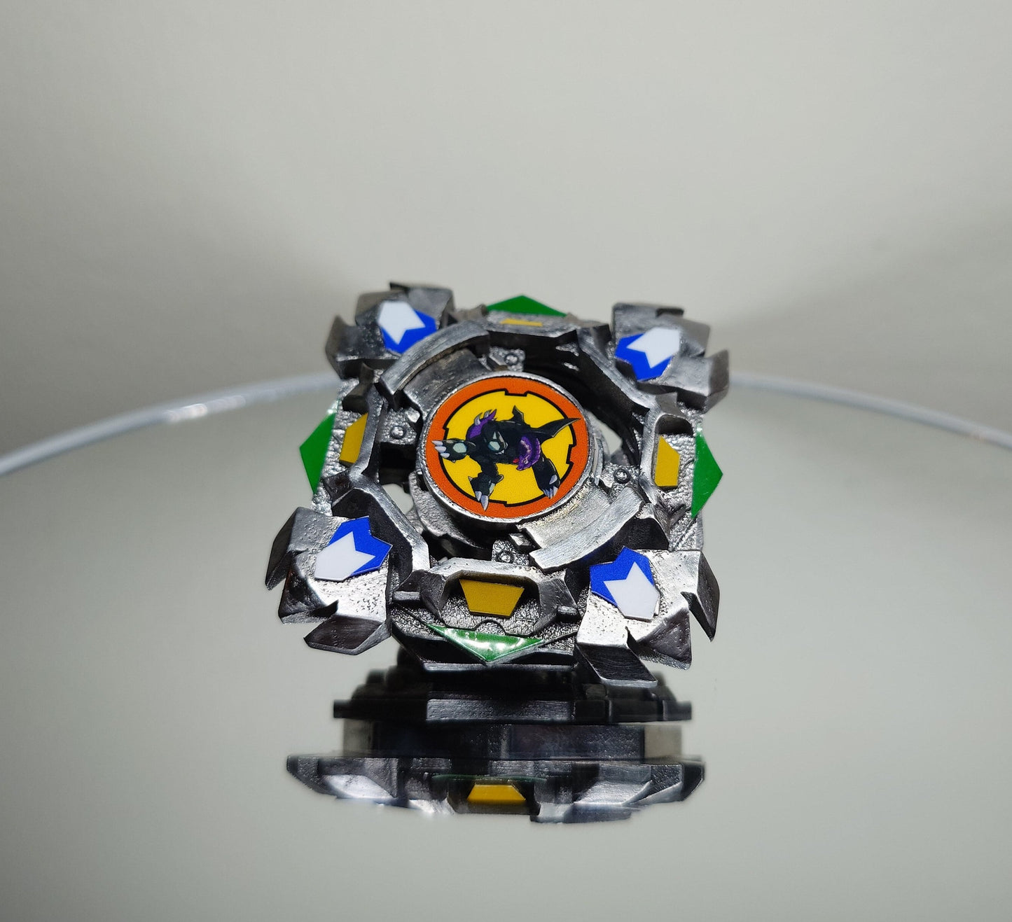 FULL METAL Beyblade Draciel S ANIME Version (Stainless Steel)