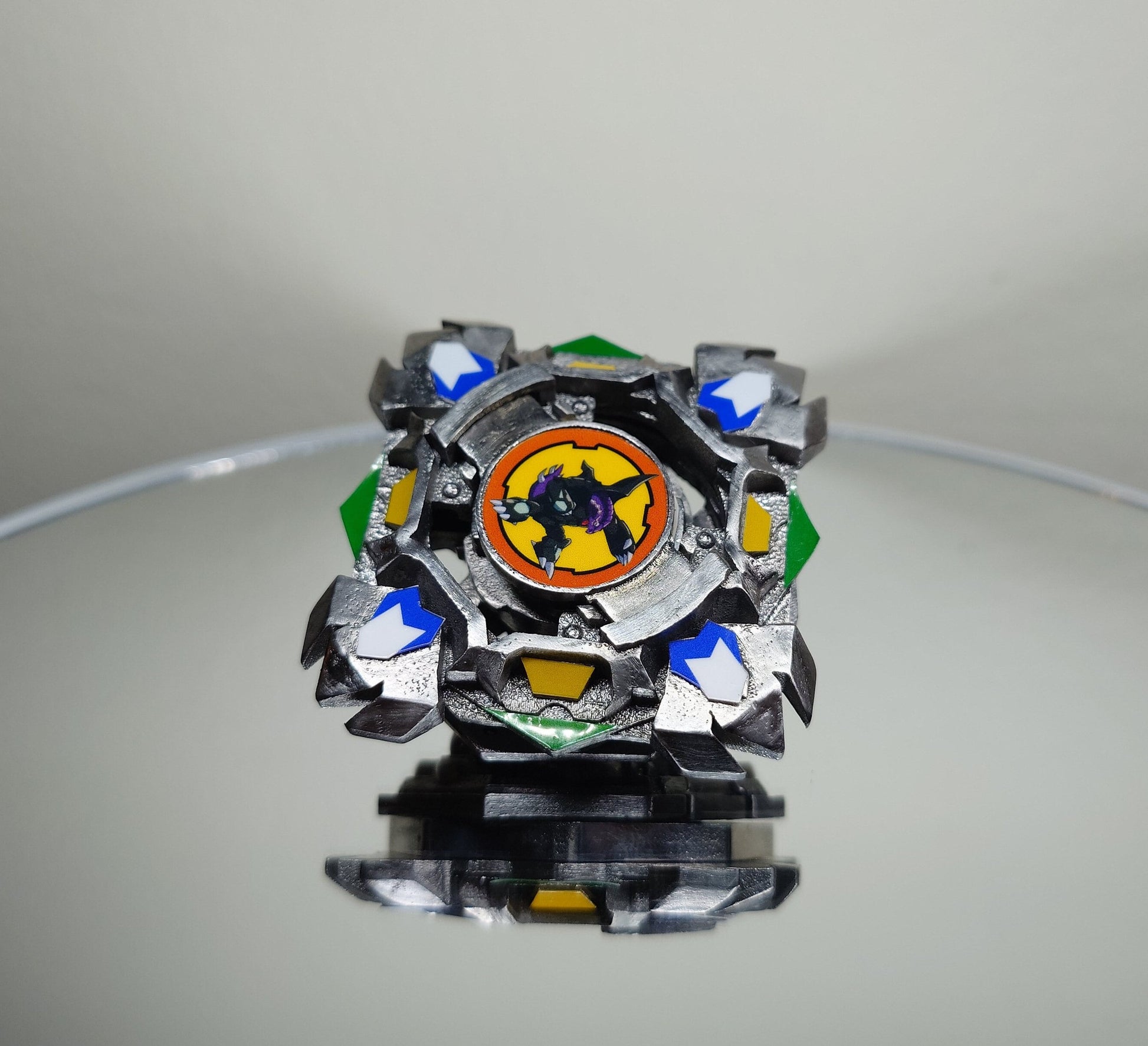 FULL METAL Beyblade Draciel S ANIME Version (Stainless Steel)
