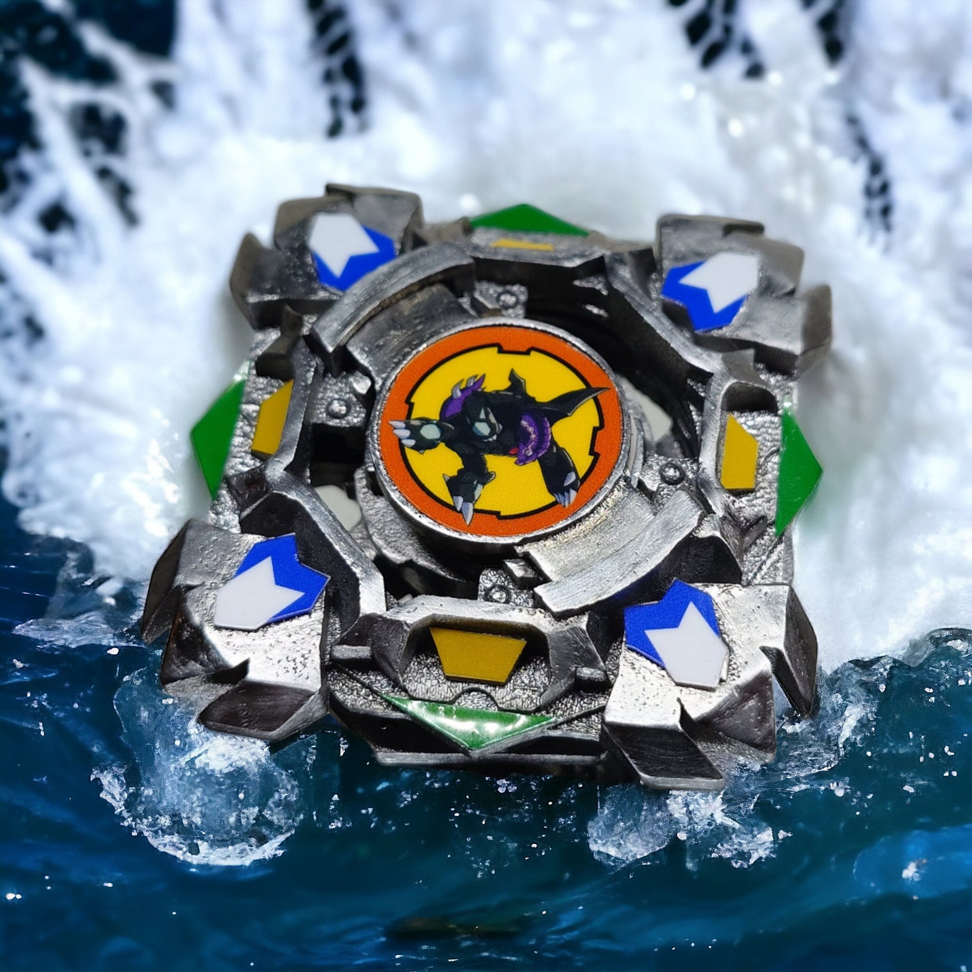 FULL METAL Beyblade Draciel S ANIME Version (Stainless Steel)