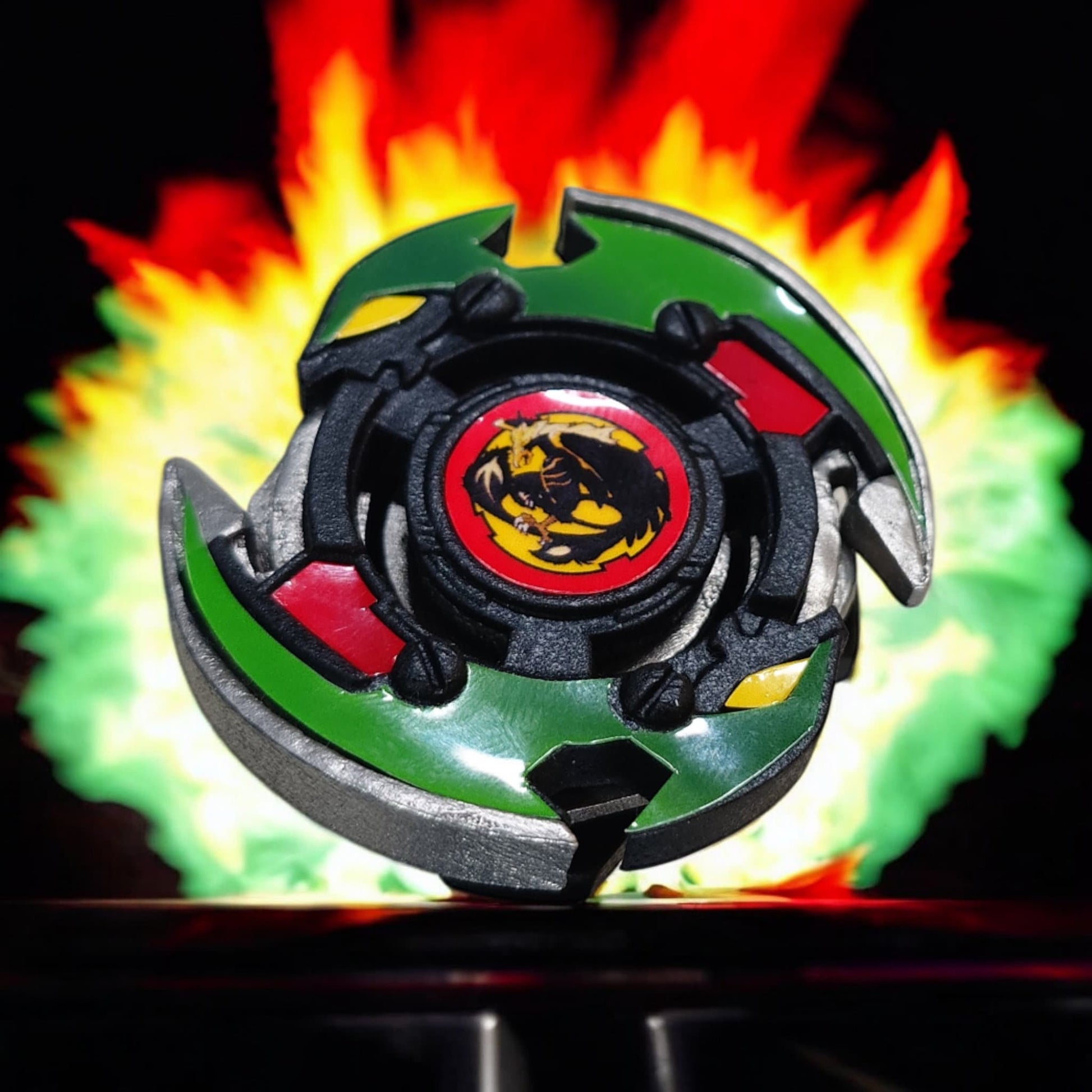 Beyblade X - Black Dranzer (Custom) - 4-40 FTC