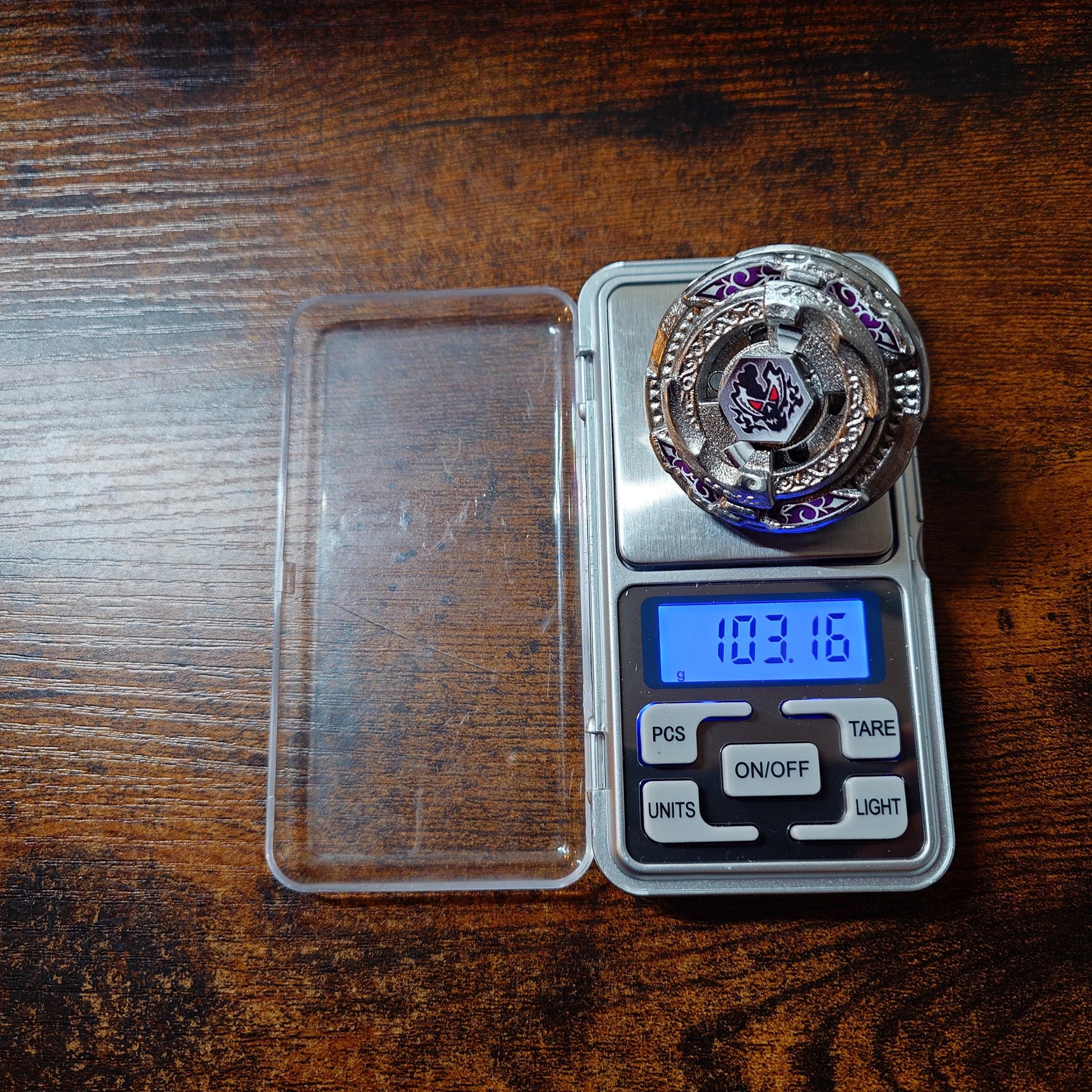 FULL METAL Beyblade Scythe Kronos T125EDS (Metal Fight) (Stainless steel)