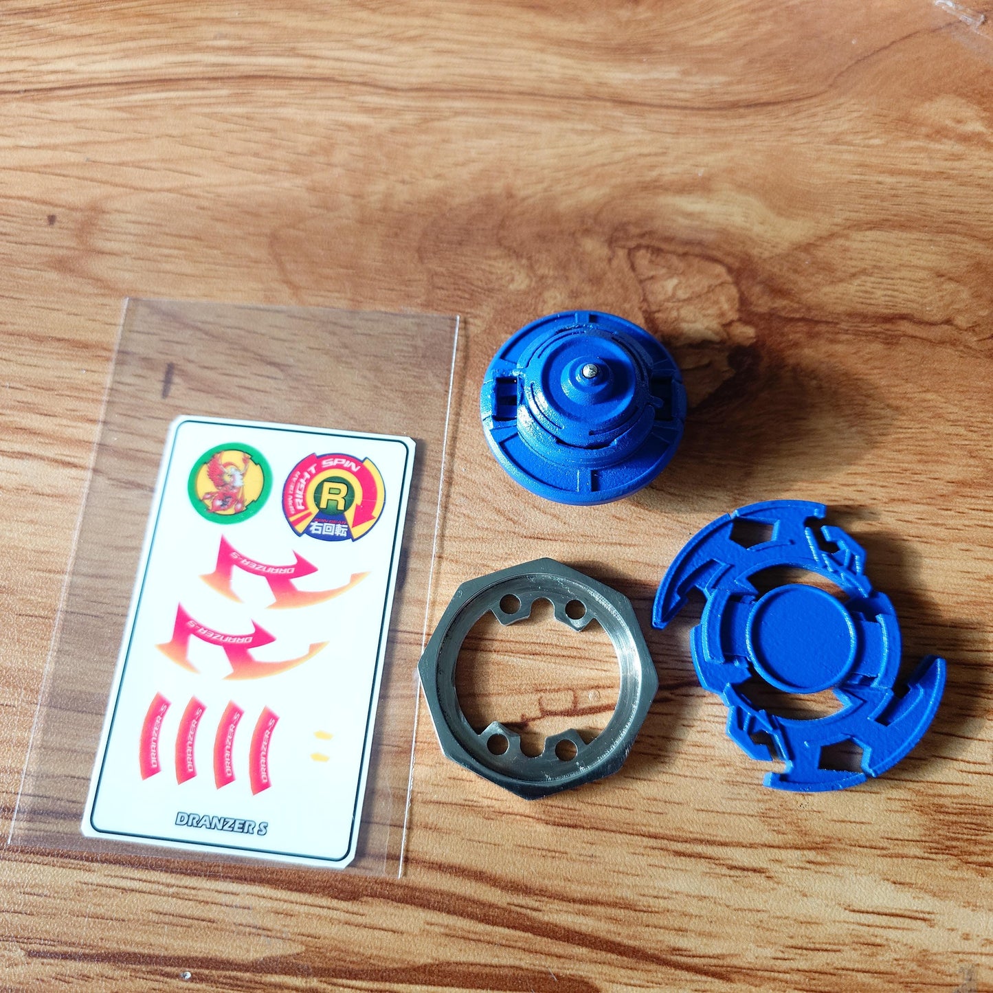 FULL METAL Beyblade Dranzer S (Stainless steel)