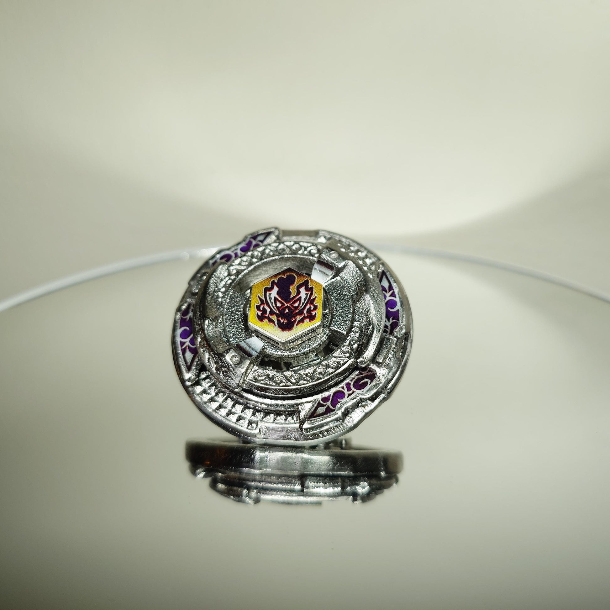 FULL METAL Beyblade Scythe Kronos T125EDS (Metal Fight) (Stainless steel)