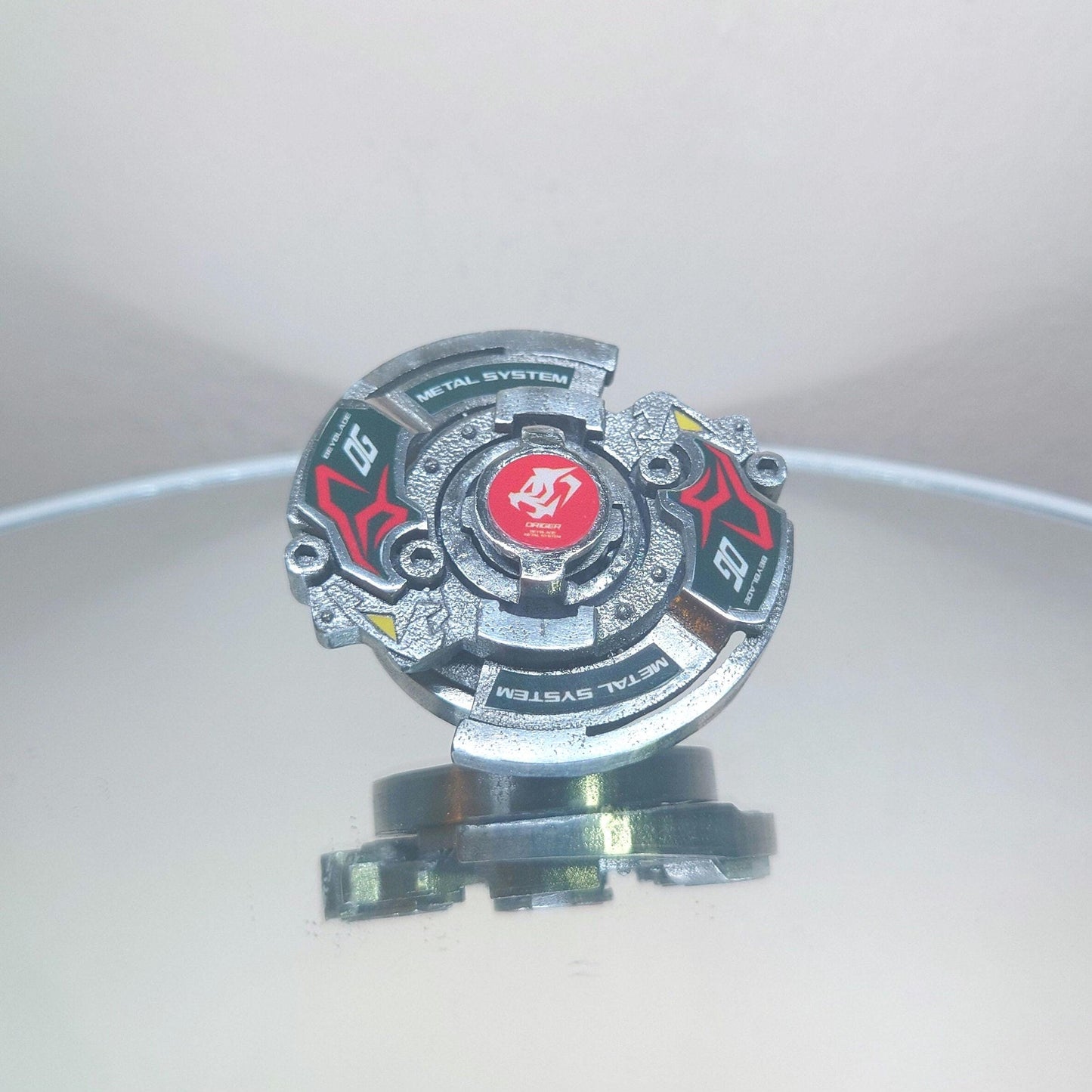 FULL METAL Beyblade Driger MS (Stainless Steel)