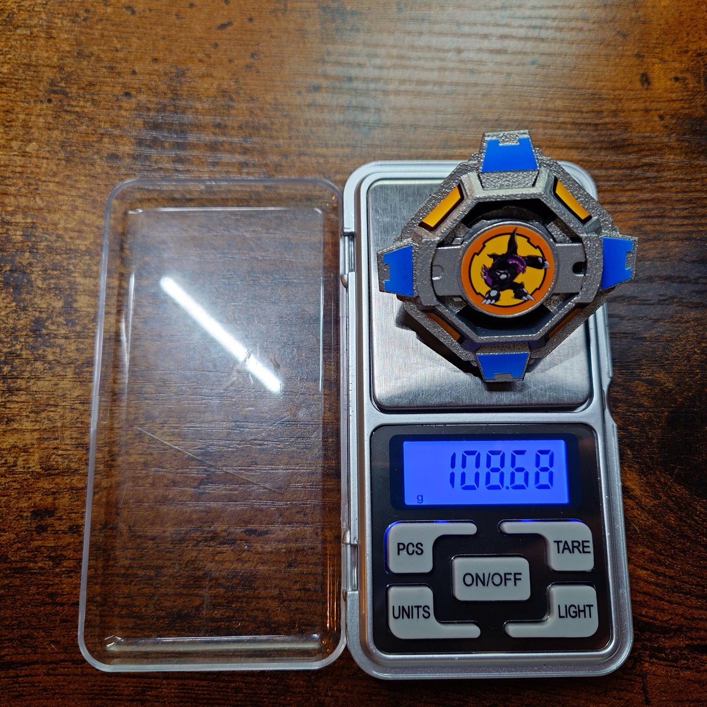 FULL METAL Beyblade Draciel MBD Anime Version (Stainless Steel)