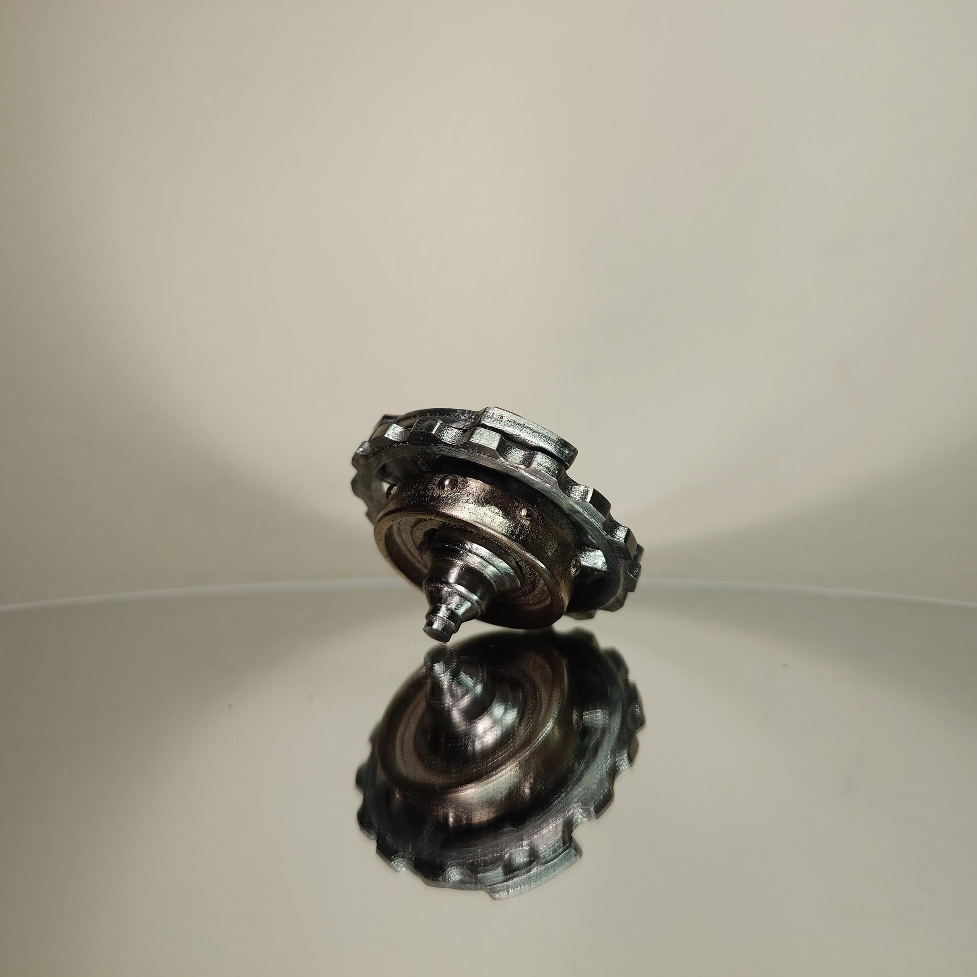 FULL METAL Beyblade Gaia Dragoon MS (Stainless Steel)