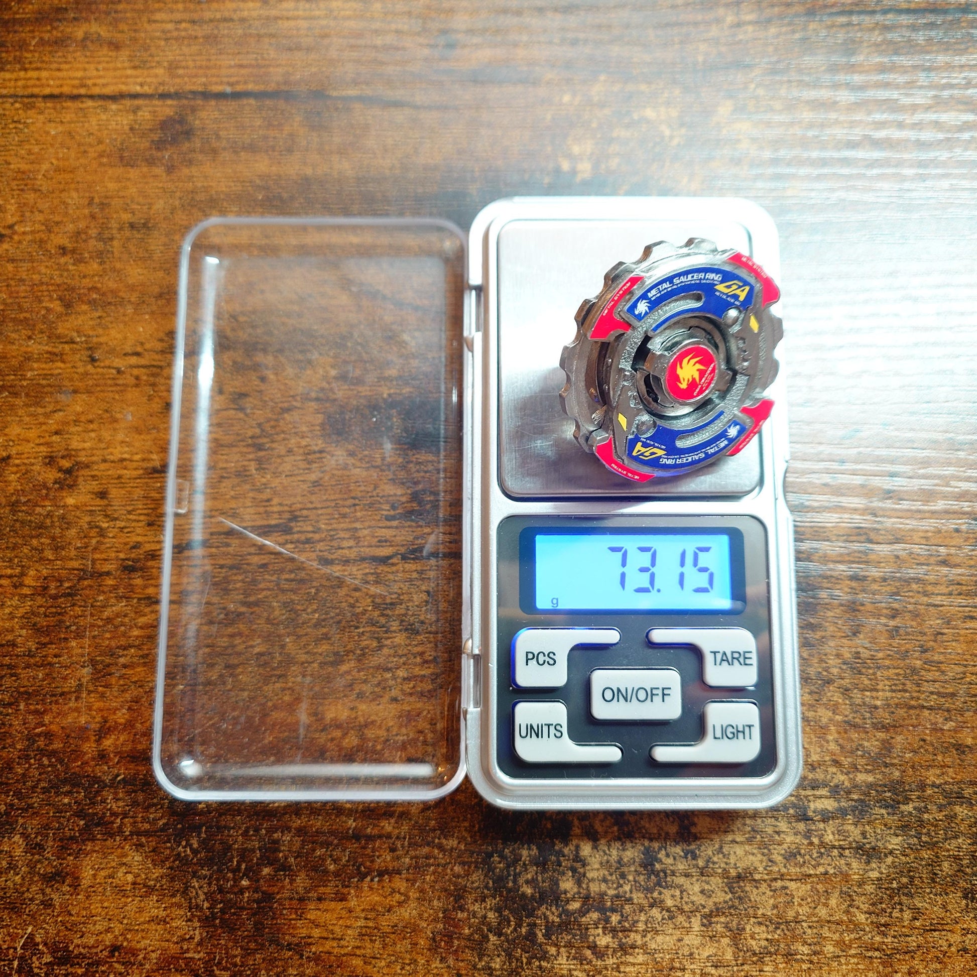 FULL METAL Beyblade Gaia Dragoon MS (Stainless Steel)