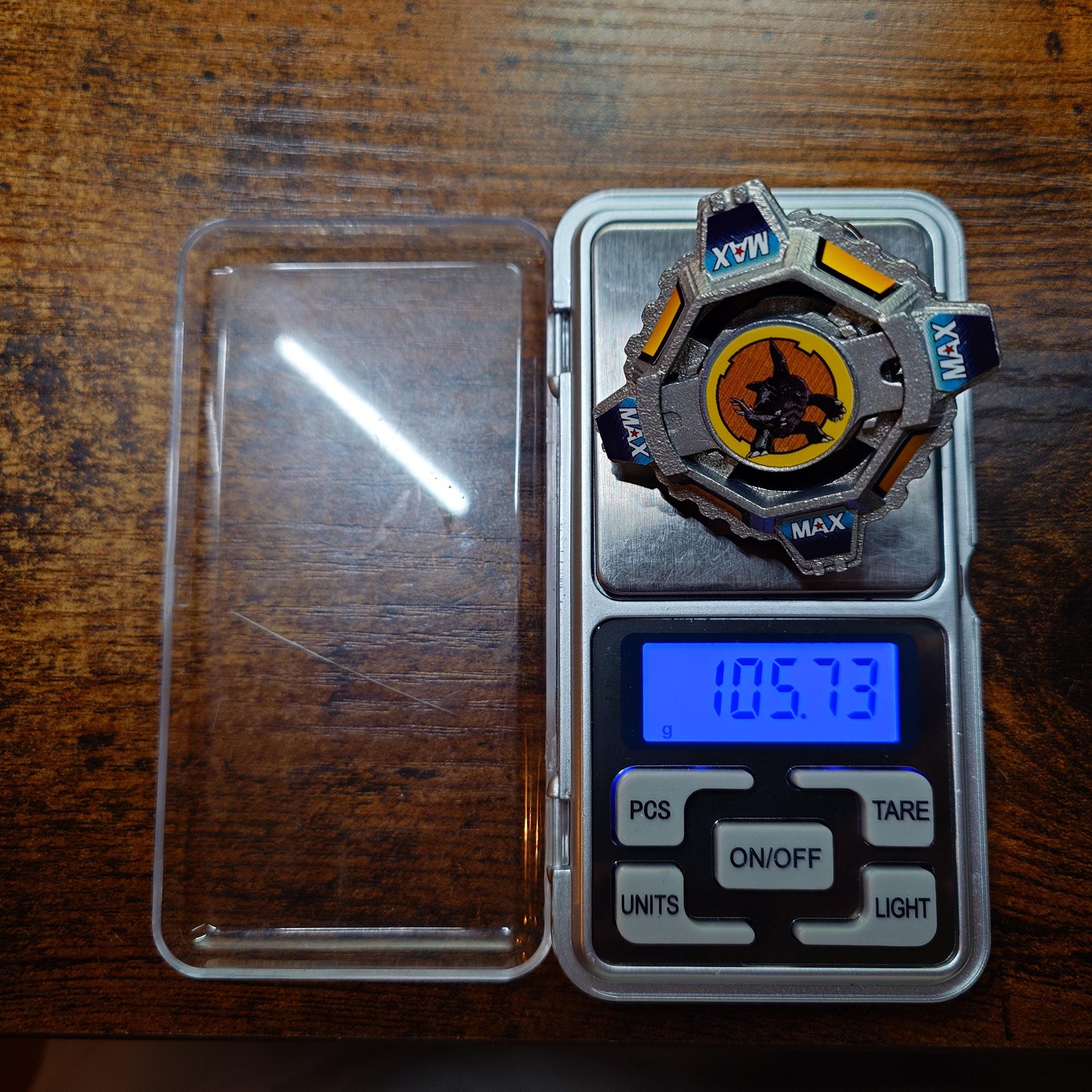 FULL METAL Beyblade Draciel MBD (Stainless Steel)