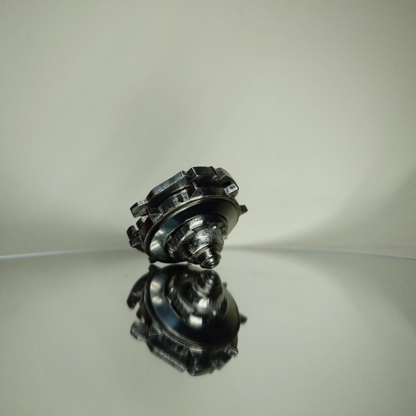 FULL METAL Beyblade Dark Leopard MS (Stainless Steel)
