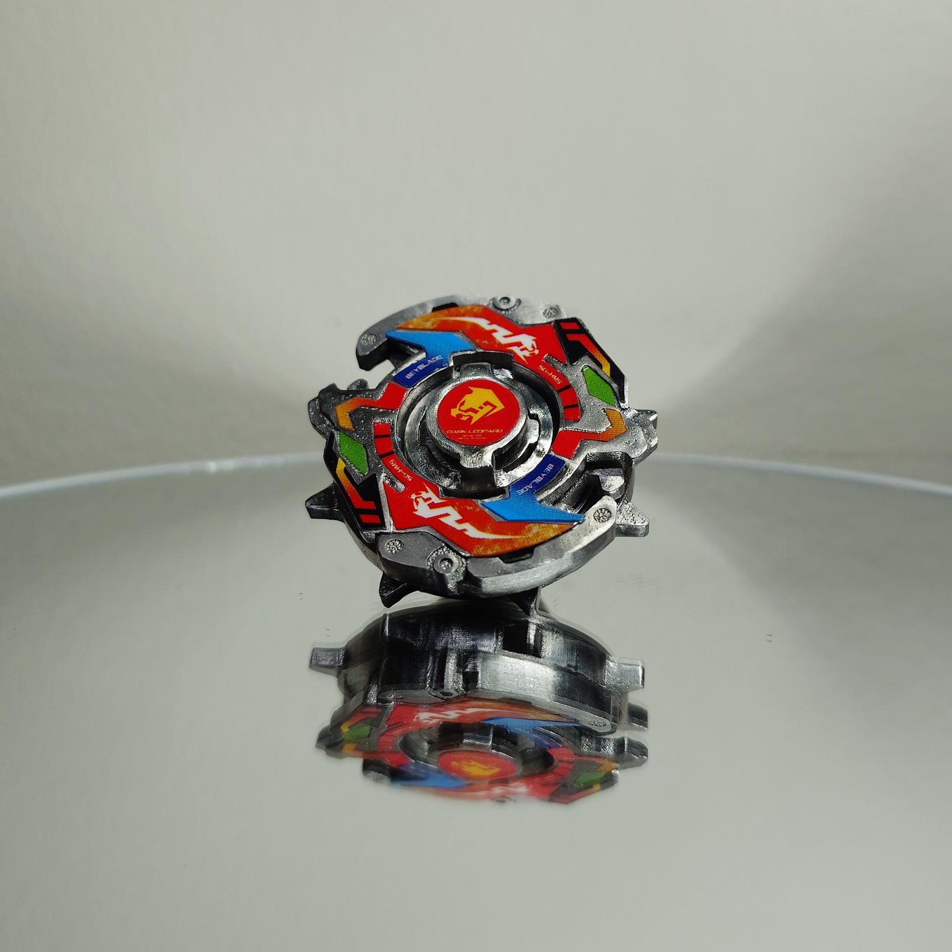 FULL METAL Beyblade Dark Leopard MS (Stainless Steel)