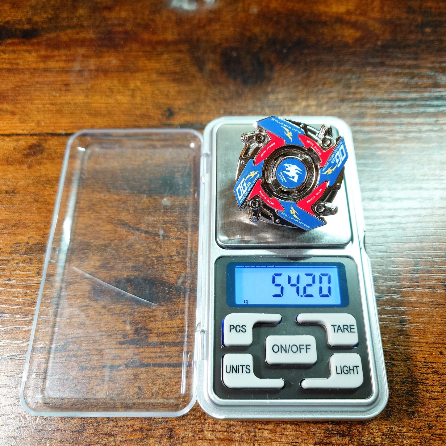 Full Metal Beyblade Dragoon MS - HMS Repro (Zinc-Nickel plated)